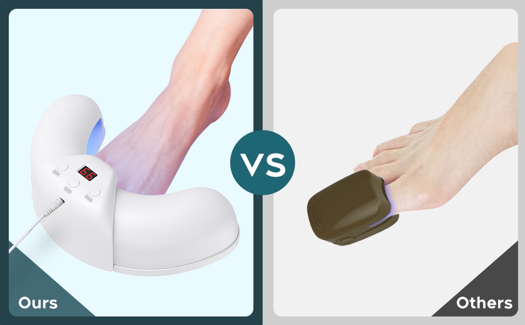 Nagelpilz Laser Gerät, Nagelpilz Laser Behandlungsgerät, für Finger & Fußnägel