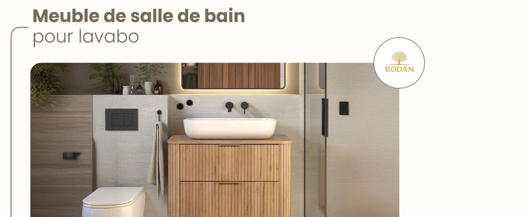 Meuble sous lavabo - 80 cm Armoires, meubles bas