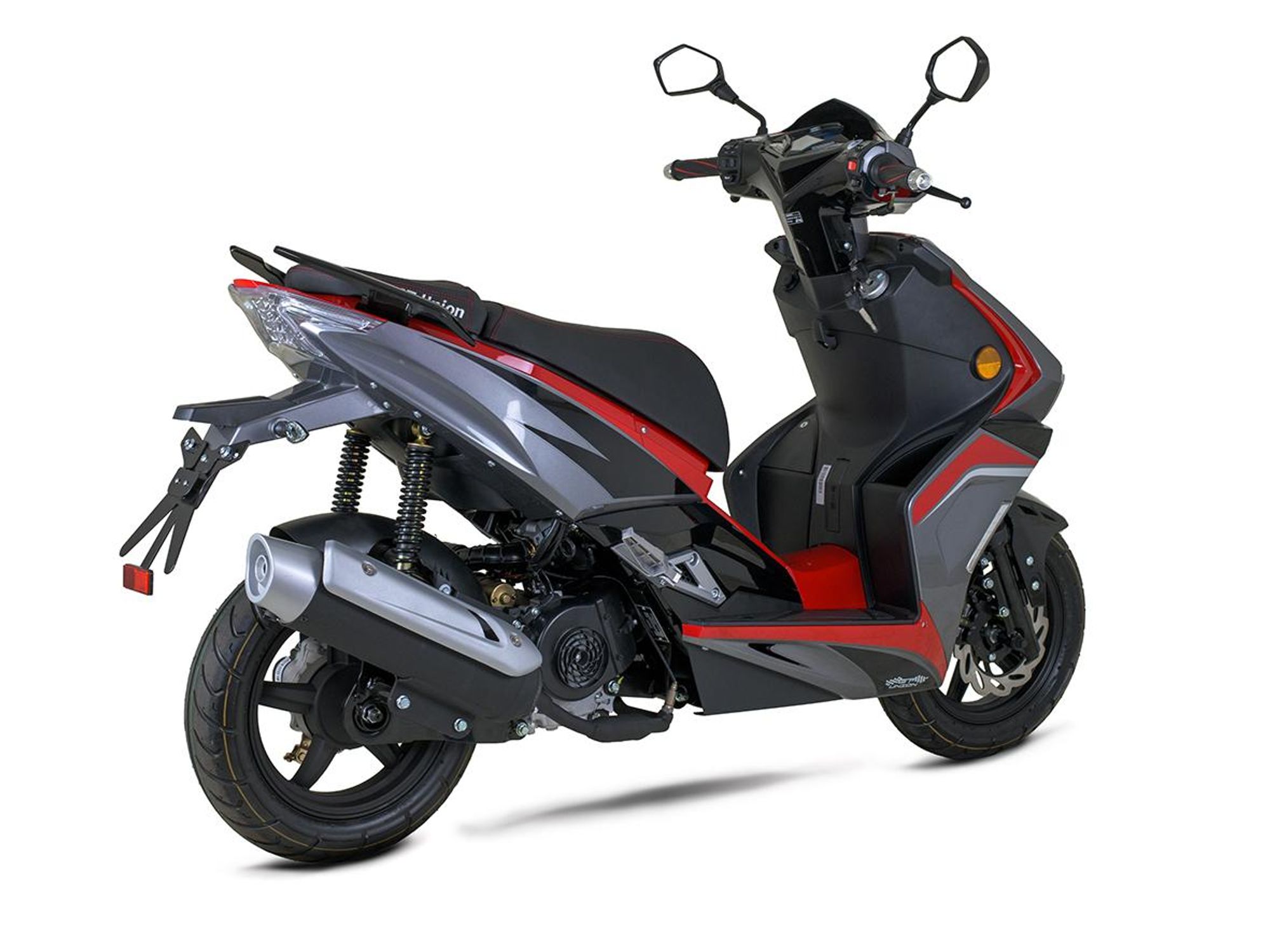 Motorroller Striker 50 ccm 45km/h, Euro 5, rot GT Union