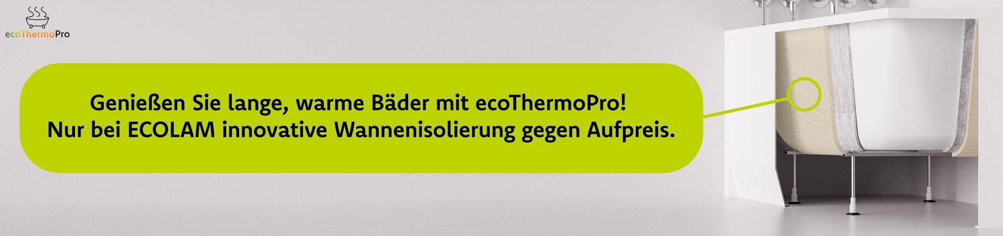 Auf können Sie innovative Isolierschicht gegen Aufpreis mit.