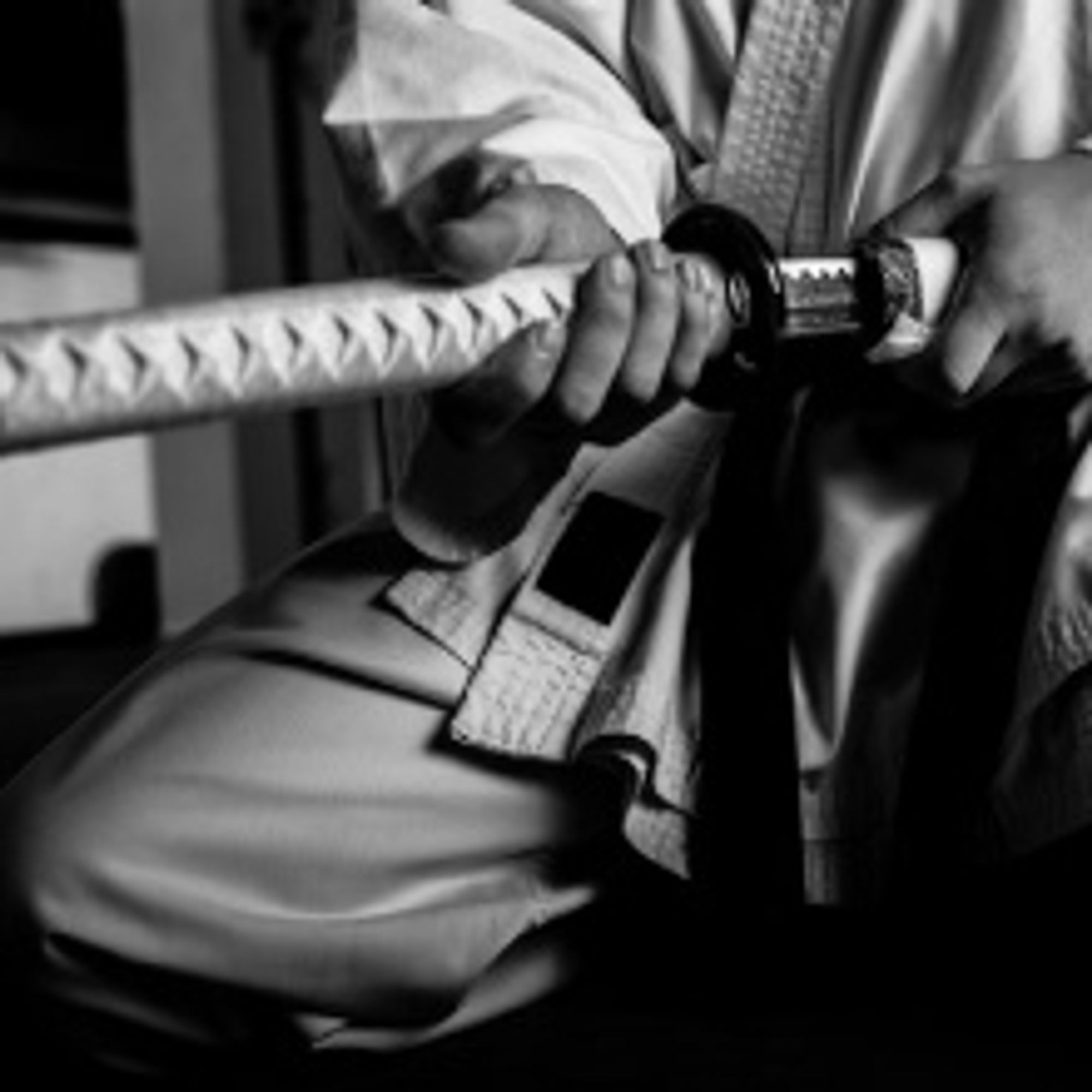 Katana Schwert Samurai Schwert Schwarz - Katana Schwert Stahl mit Einer Scheide und Stand zur DEKORATION als Geschenk THE LAST SAMURAI LETZE SW-319