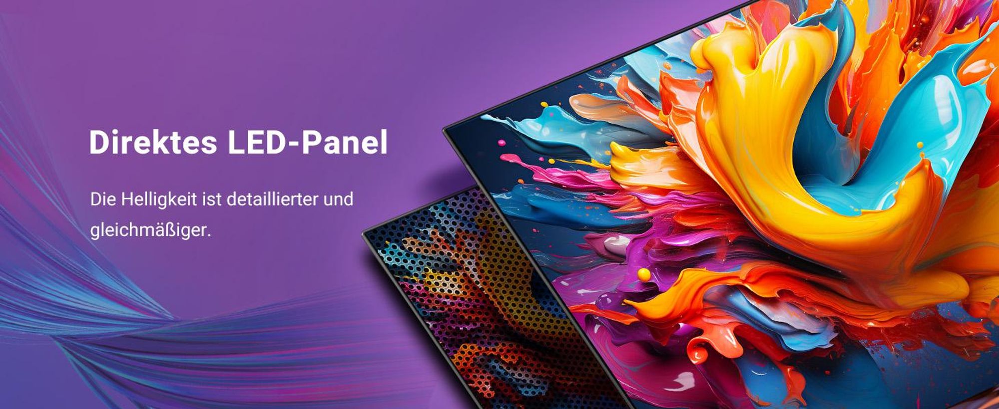 TuTu VIDAA Smart TV - LED Full HD - 25 Zoll/64 cm - Randlos Design - Tripple Tuner DVB-T/T2/S/S2/C - HDMI x3, USB x2, CI+ - Streaming-Apps - Hotel Mode - TUV25FQ1B