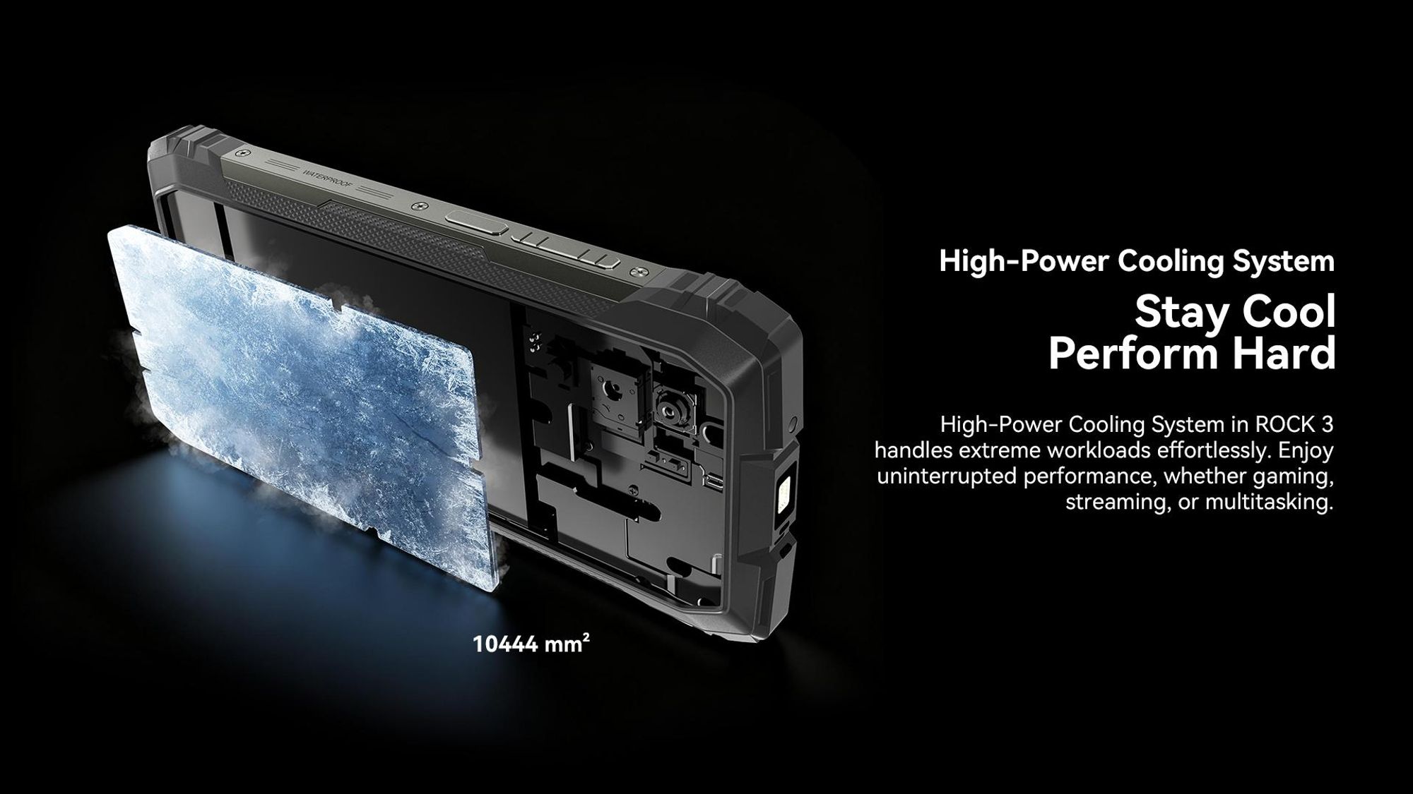 Blackview ROCK 3  Smartphone,6.78" 120Hz,10000mAh Battery, 108MP Main Camera, 24(8+16)+256GB , IP68/IP69K Waterproof, Android 16,Thermal Imaging.