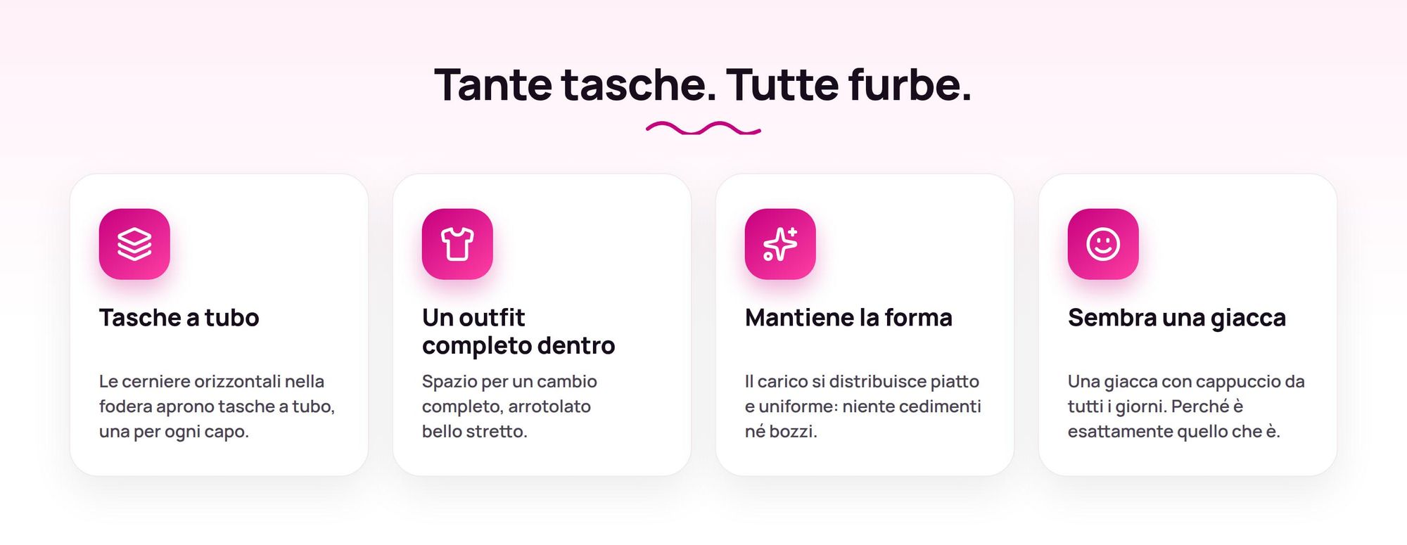 Giacca porta-tutto Ryanwear: tasche a tubo, outfit completo, forma stabile, look normale