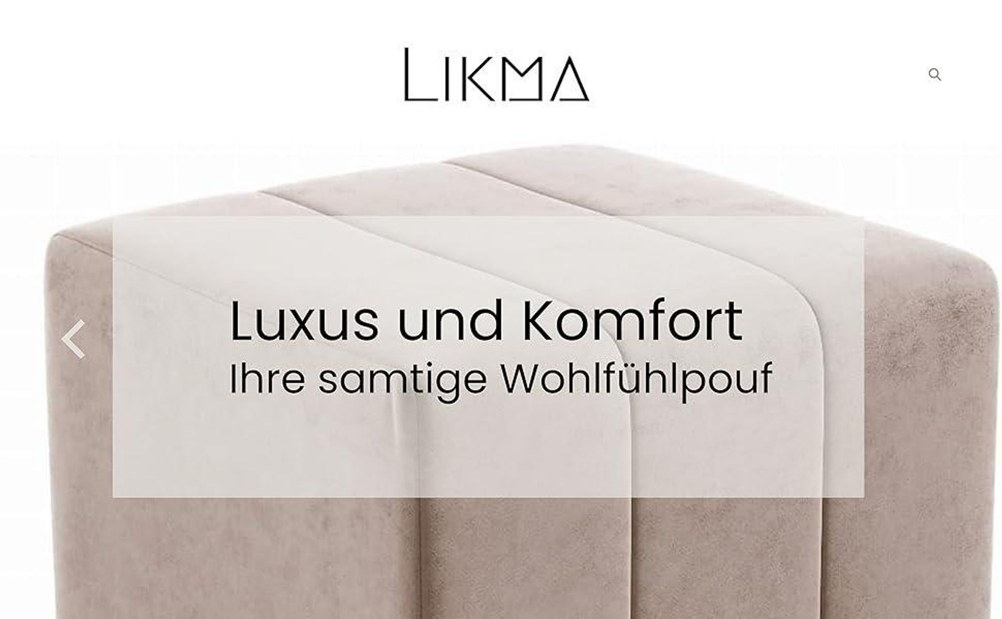 LIKMA Pouf, Hocker Schwarz 46x35x46 cm, 3D-Effekt Velvet Sitzhocker, Fußhocker, Pouf Hocker, Polsterhocker, Moderne Sitzbank, Garderobenbank, Ottoman Stoff: Jasmine 100