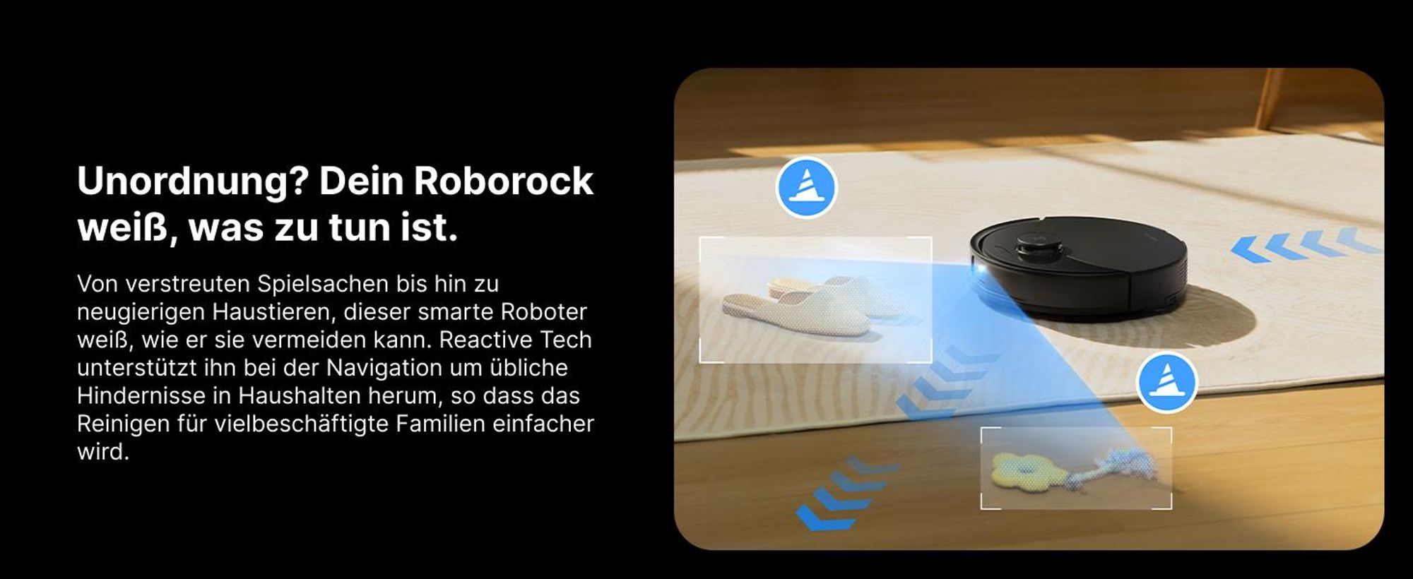 Roborock Q10 PF+ Staubsauger Roboter 10000 Pa (Upgrade von Q8 max+), Dual Anti-Tangle-System, Auto-Entleerungsstation für 7 Wochen, Schwarz