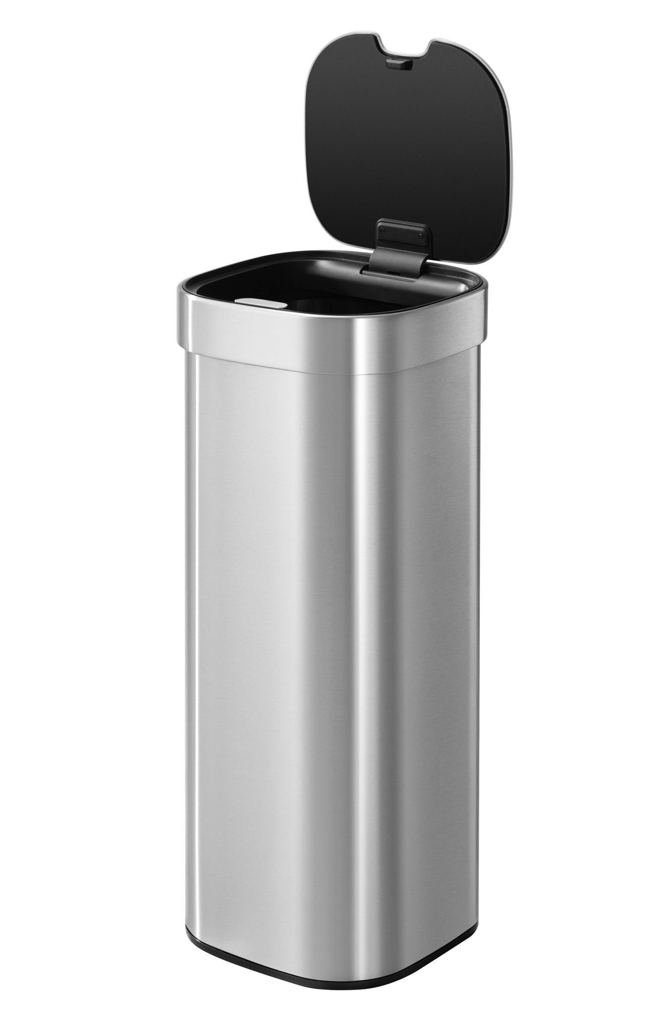 EKO - Loft Touch Top Abfalleimer 40 Liter - Stainless Steel Plastic - Matt Edelstahl