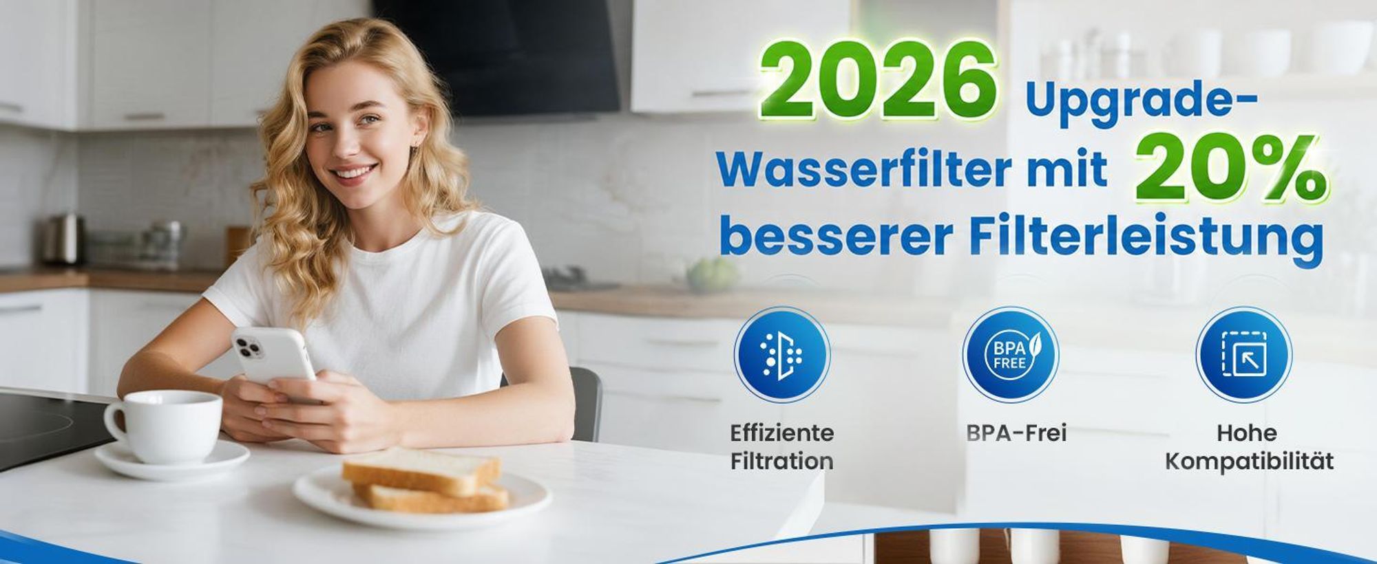 10er Pack Wasserfilter für Delonghi Kaffeemaschinen DLSC002, SER3017 & 5513292811 - Kompatibel mit De Longhi, ECAM, ESAM, ETAM, BCO, EC-Serie