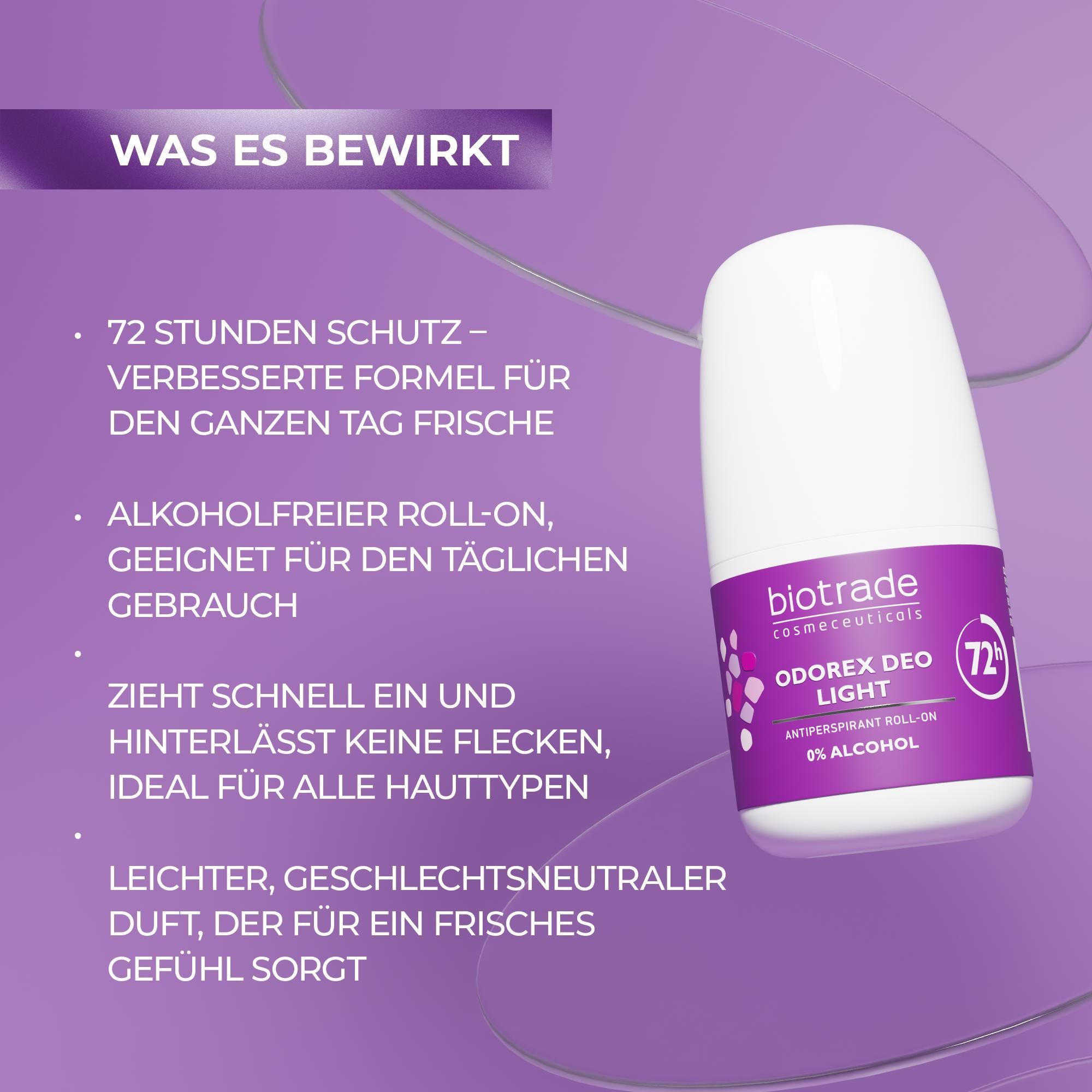 antiperspirant deodorant roll-on odorex