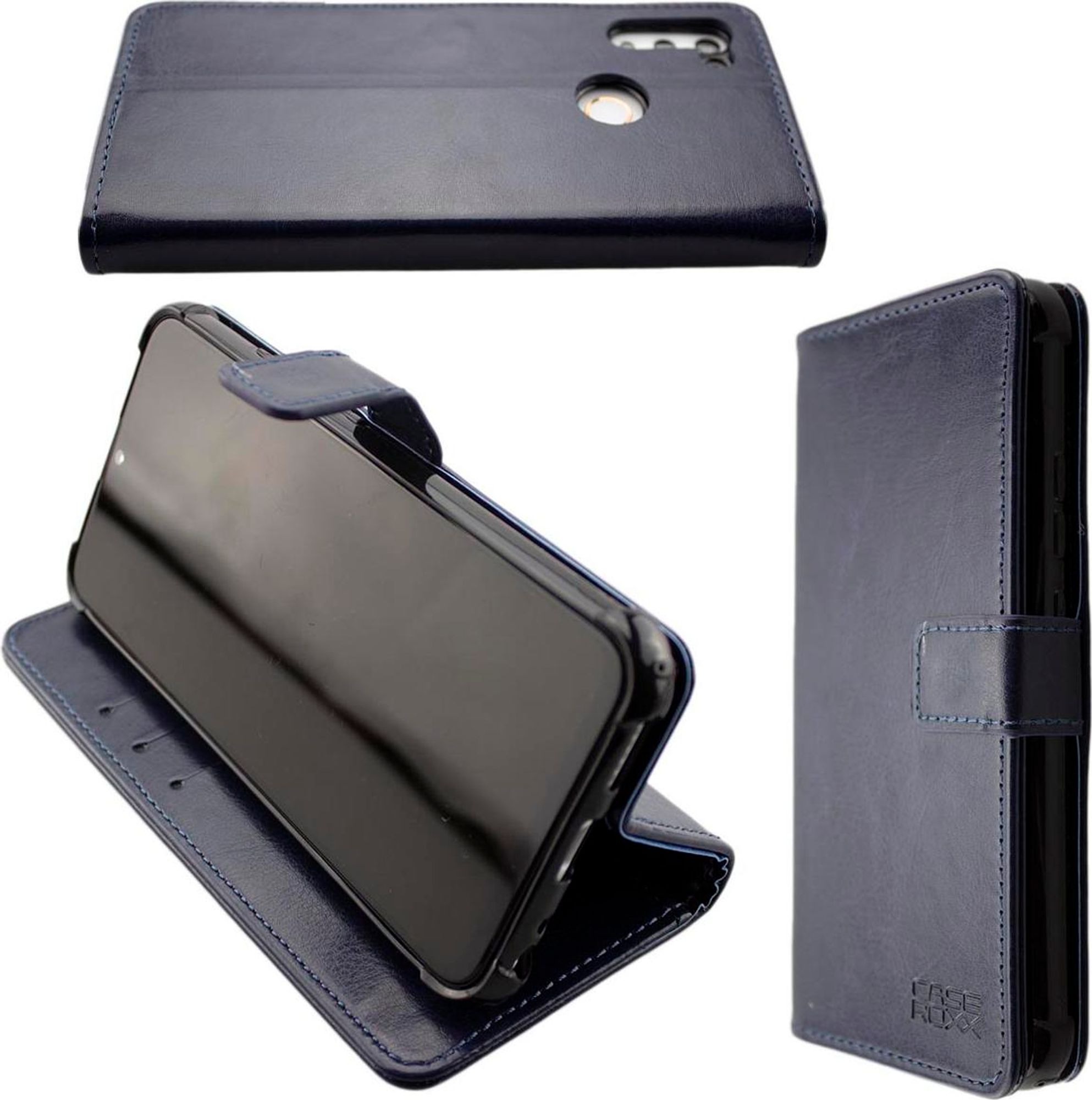 caseroxx Handy Hülle Tasche kompatibel mit Gigaset GS4 / GS4 Senior Bookstyle-Case Wallet Case Bild 1