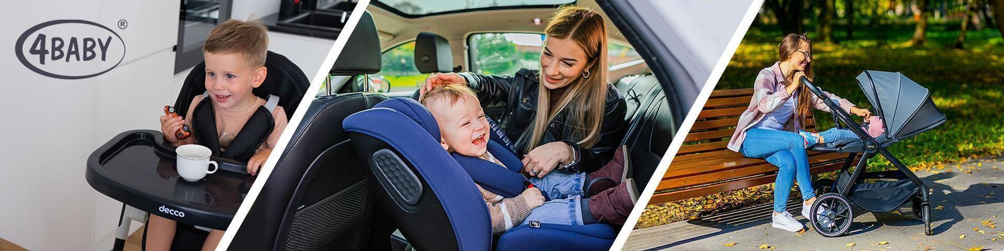 4Baby | Wózek spacerowy - Oliwkowy - Zimowy śpiworek z odchyloną pozycją - 5-punktowe pasy bezpieczeństwa - Ochrona przeciwsłoneczna UPF 50+, do 22 kg
