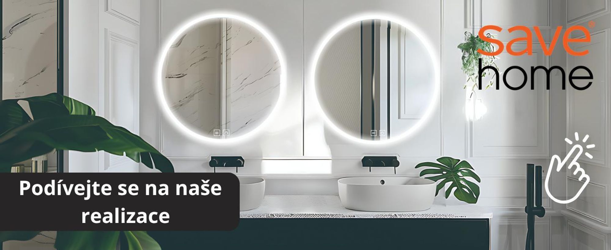 Kulaté LED zrcadlo do koupelny, 80 cm – s ochranou proti zamlžování, 3 barvy světla (CCT), plynule stmívatelné, dotykový senzor, IP44, moderní bezrámové zrcadlo do koupelny