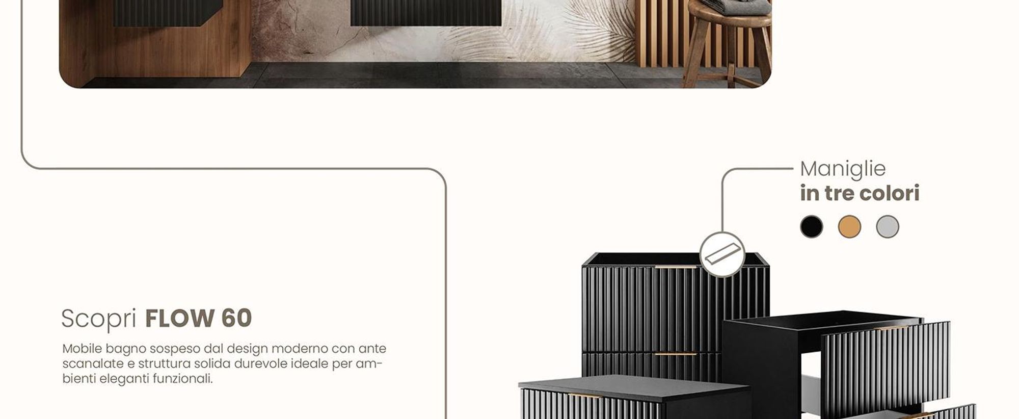 RODAN, mobile bagno, mobile sotto lavabo, mobile bagno moderno, mobili per il bagno