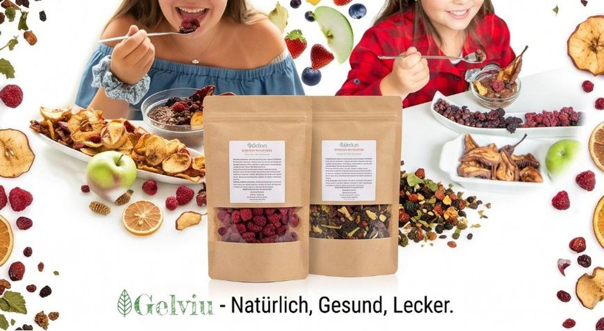 Getrocknete Birnenhälften 1000g - Ungeschwefelt - Hart - Für Kompott