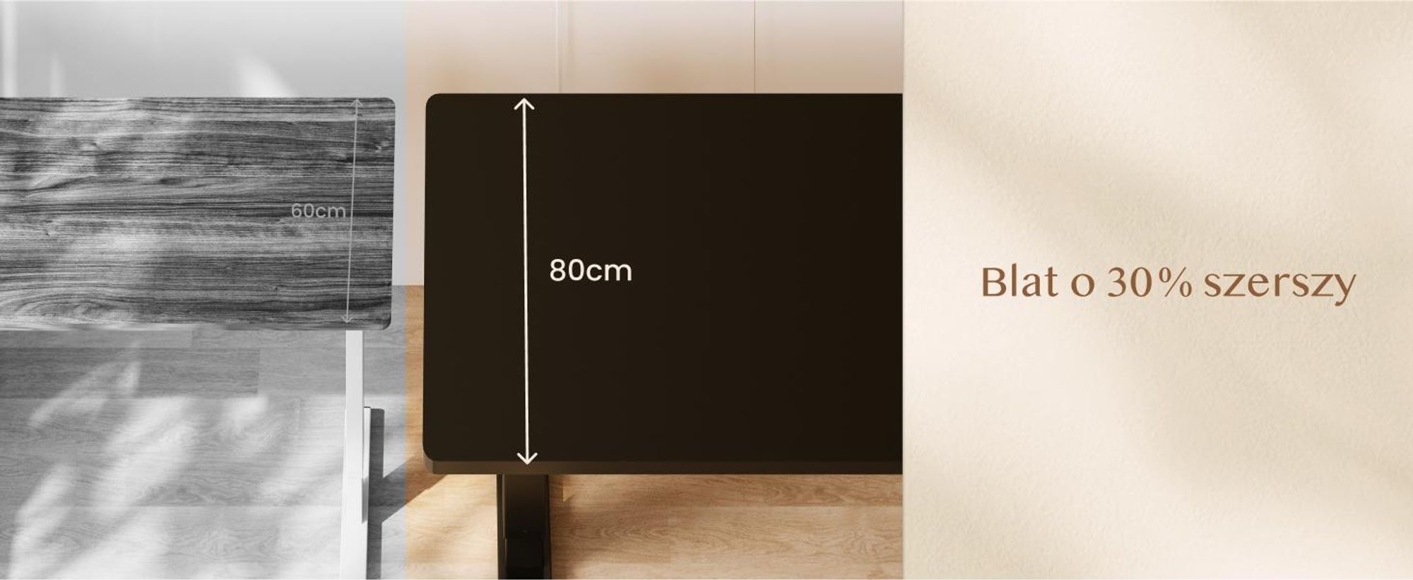 FLEXISPOT QB2 Biurko z regulacją wysokości Elektryczne 180x80cm, 2 MOCNE SILNIKI, nośność 120 kg, ochrona przed kolizją 4 funkcje pamięci (czarne)