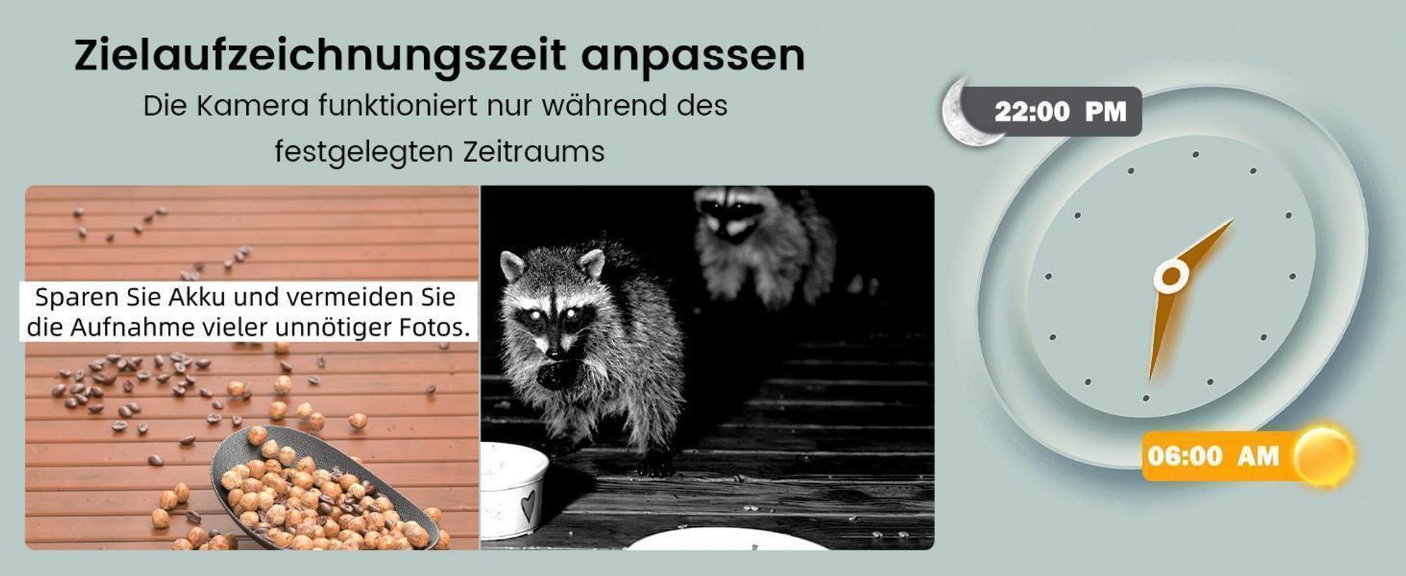 2Stk Wildkamera 4K 36MP Abzugsentfernung Bis 20m mit Bewegungsmelder Nachtsicht