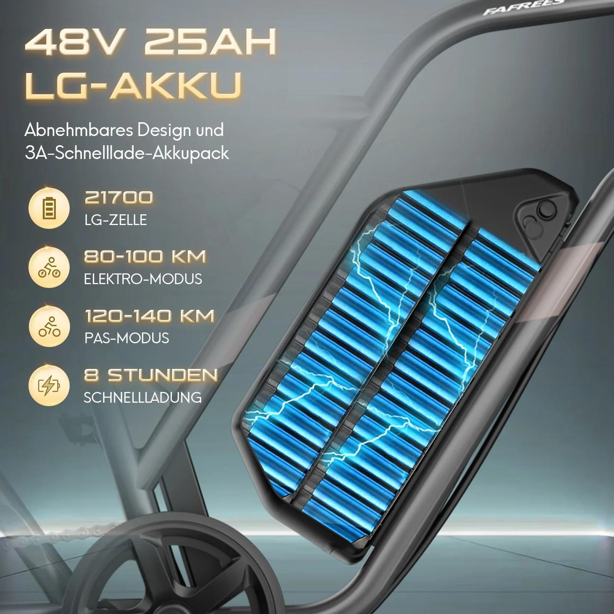 FAFREES F20 Ultra E-Bike (EU Type-Approval L1e-B) - Akku 48V25AH 20-Zoll-Rädern Mechanische Bremsen - Grün