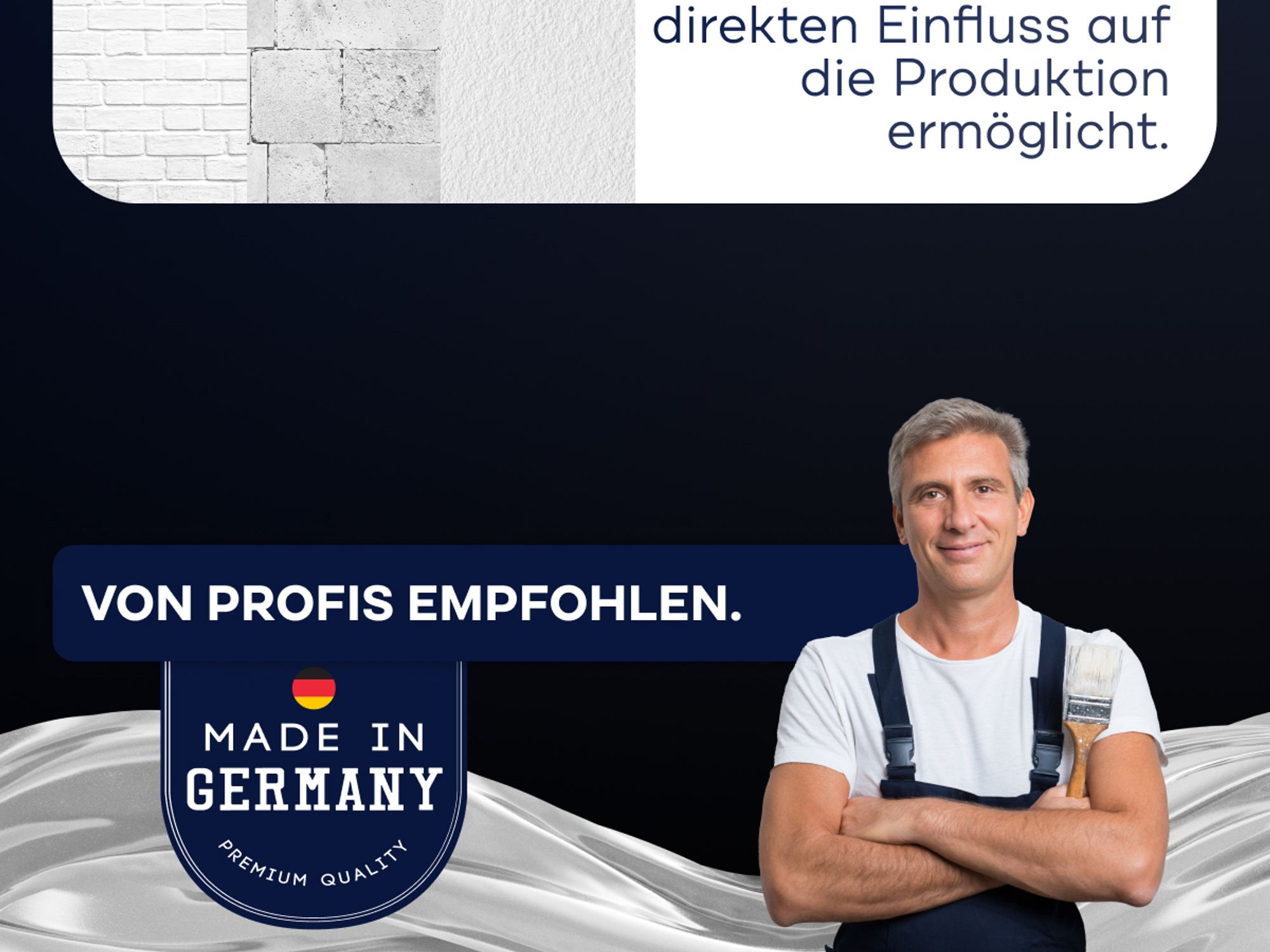 Plid Anti Schimmel Renovierfarbe Weiß 2,5L - für ca. 15m² - [DAUERHAFTER SCHIMMELSCHUTZ] Antischimmelfarbe für alle Wände - Feuchträume, Bad, Küche
