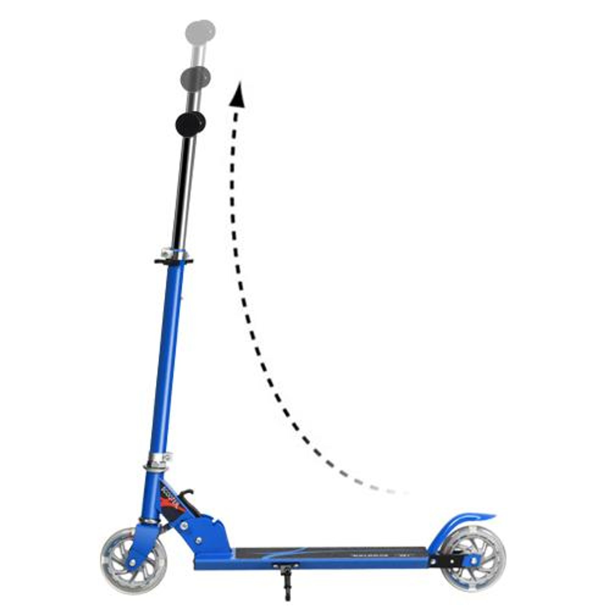 COSTWAY Kinder Roller mit LED Rädern, Cityroller höhenverstellbar, Kinder Scooter für Kinder ab 4+, Kinder Kickscooter, Tretroller für Junge & Mädchen