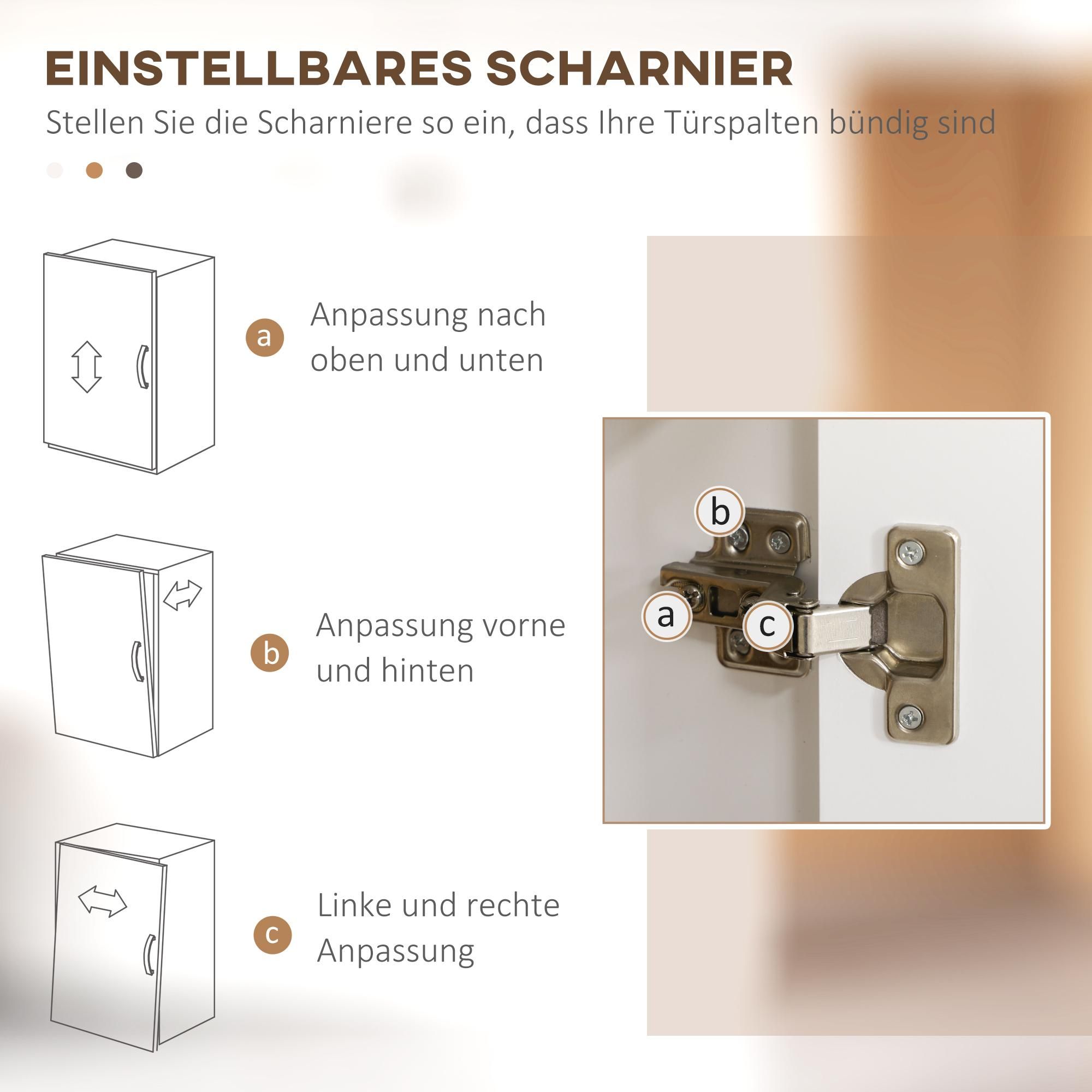 Esszimmer MDF Vitrinenschrank