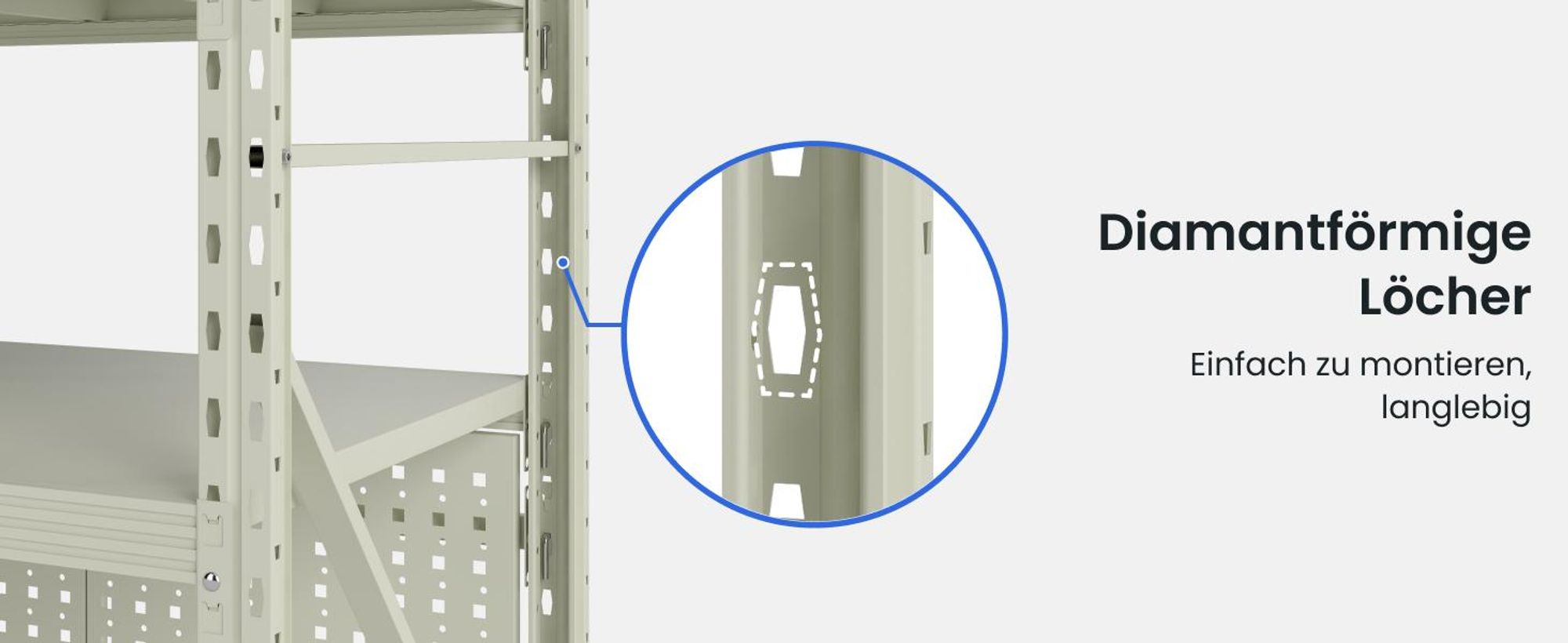FLEXISPOT Werkbank aus Stahl, Arbeitstisch mit Lochwänden und oberer Ablage, Lagerregal bis 200 kg, für Werkstatt, Lager, Büro und Haushalt (Grün)