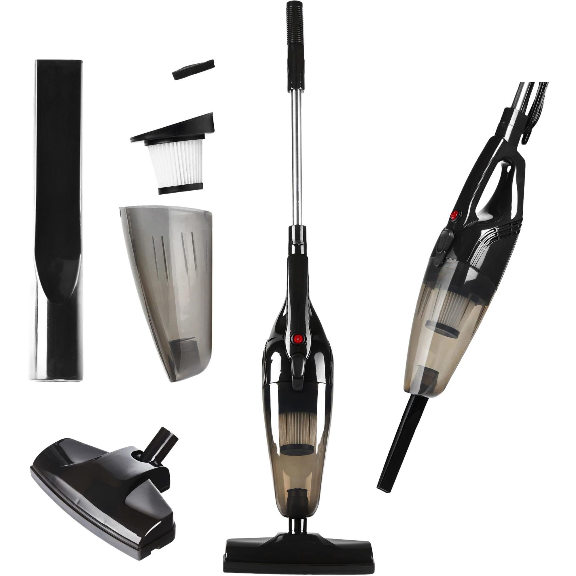 KRAFT&DELE | Akku Staubsauger, ohne Beutel, 1000ml/1000W, Anti-Tangle-Bürste, für Tierhaare,Teppiche,Hartböden,Auto