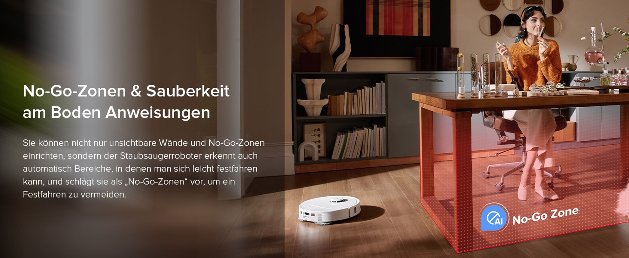 Roborock Qrevo S5V Staubsauger Roboter 12.000 Pa (Upgrade von S7 Pro Ultra), Zero-Tangle System, Multifunktions-Dock,PreciSense-LiDAR-Navigation, Weiß