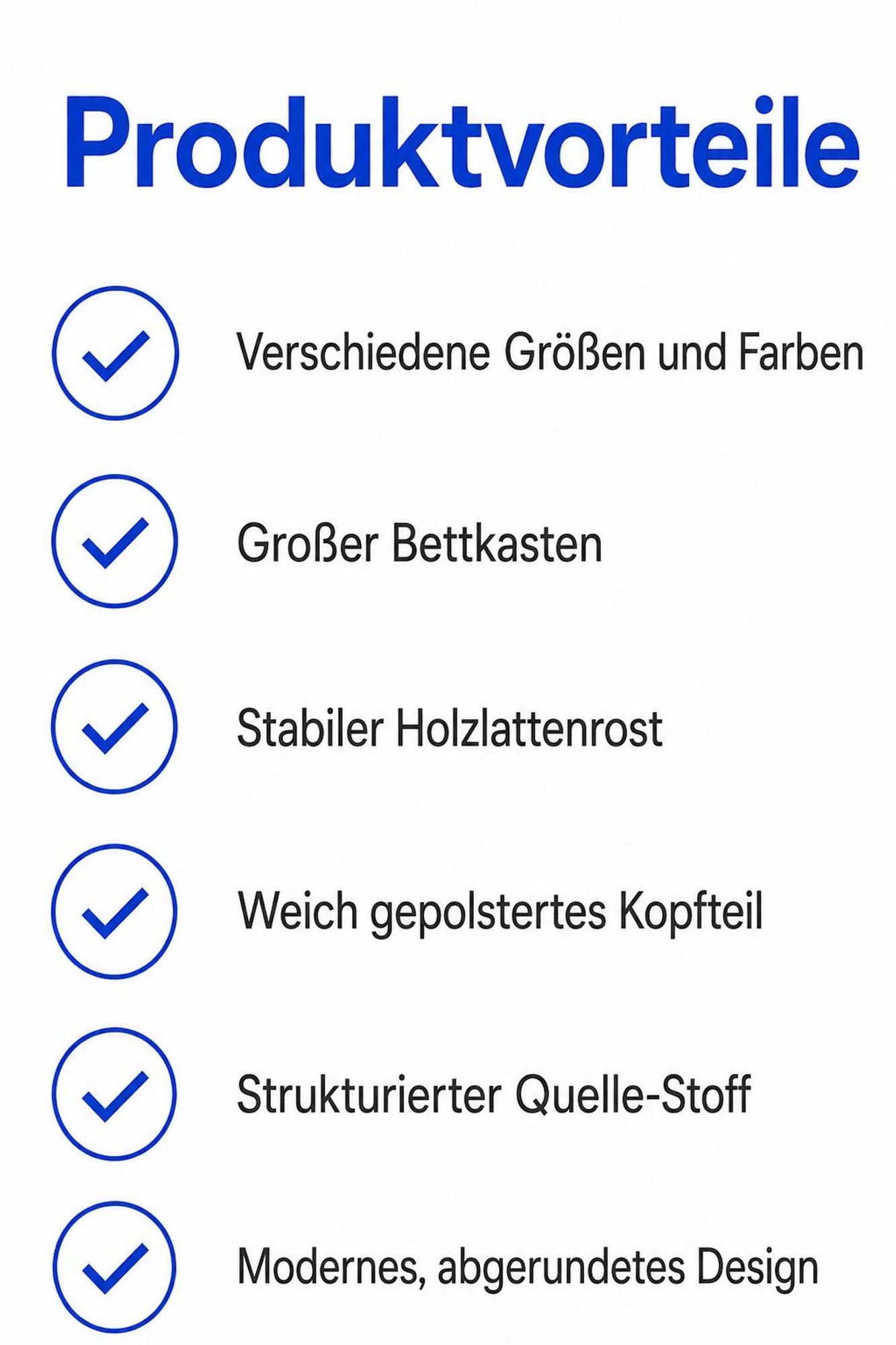 Beiges Polsterbett MELLOW aus Quelle-Stoff mit Bettkasten im modernen Schlafzimmer