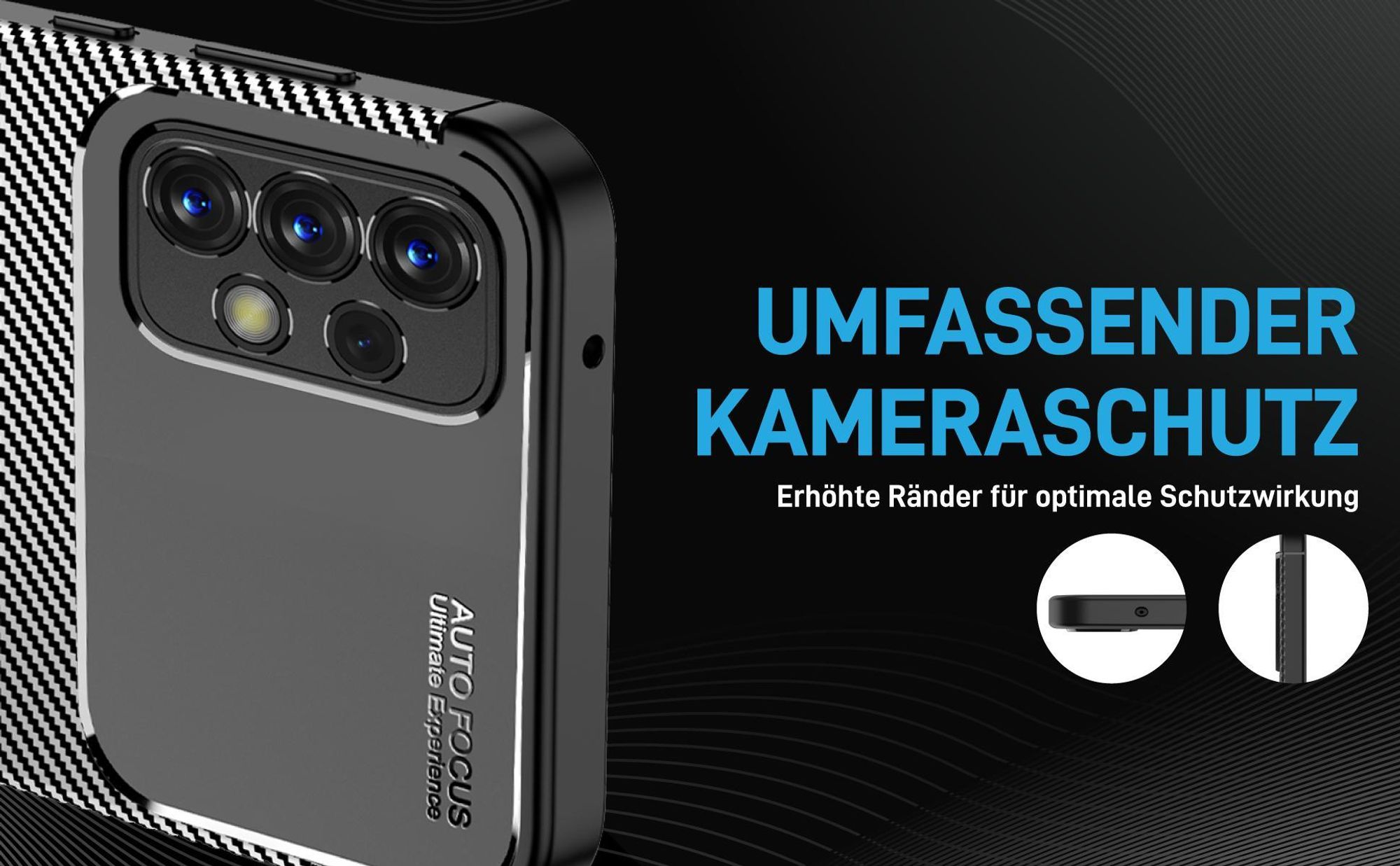 Stoßfestes Handy Case mit Kameraschutz für Samsung Galaxy A53 5G