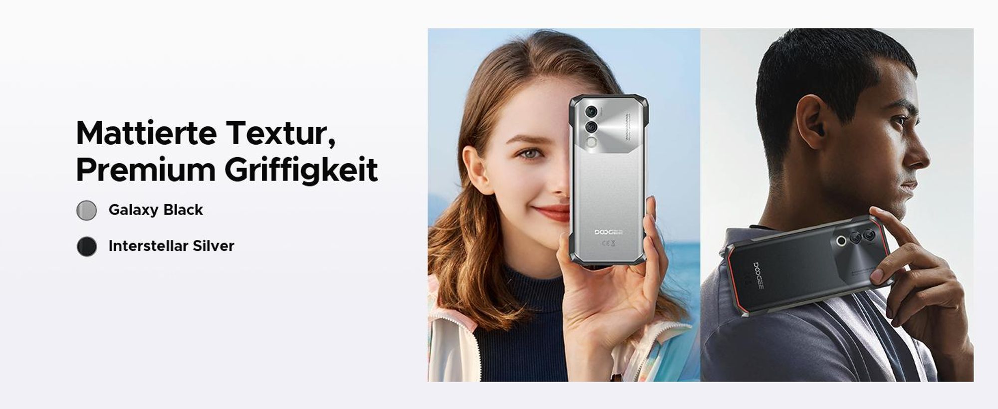DOOGEE Blade10 Power Outdoor Smartphone Handy, 4G, Android 16, IP68/IP69K, 6,6" 90Hz, 10300mAh, 48+128GB, 50MP, NFC, Fingerabdruck, ohne Vertrag
