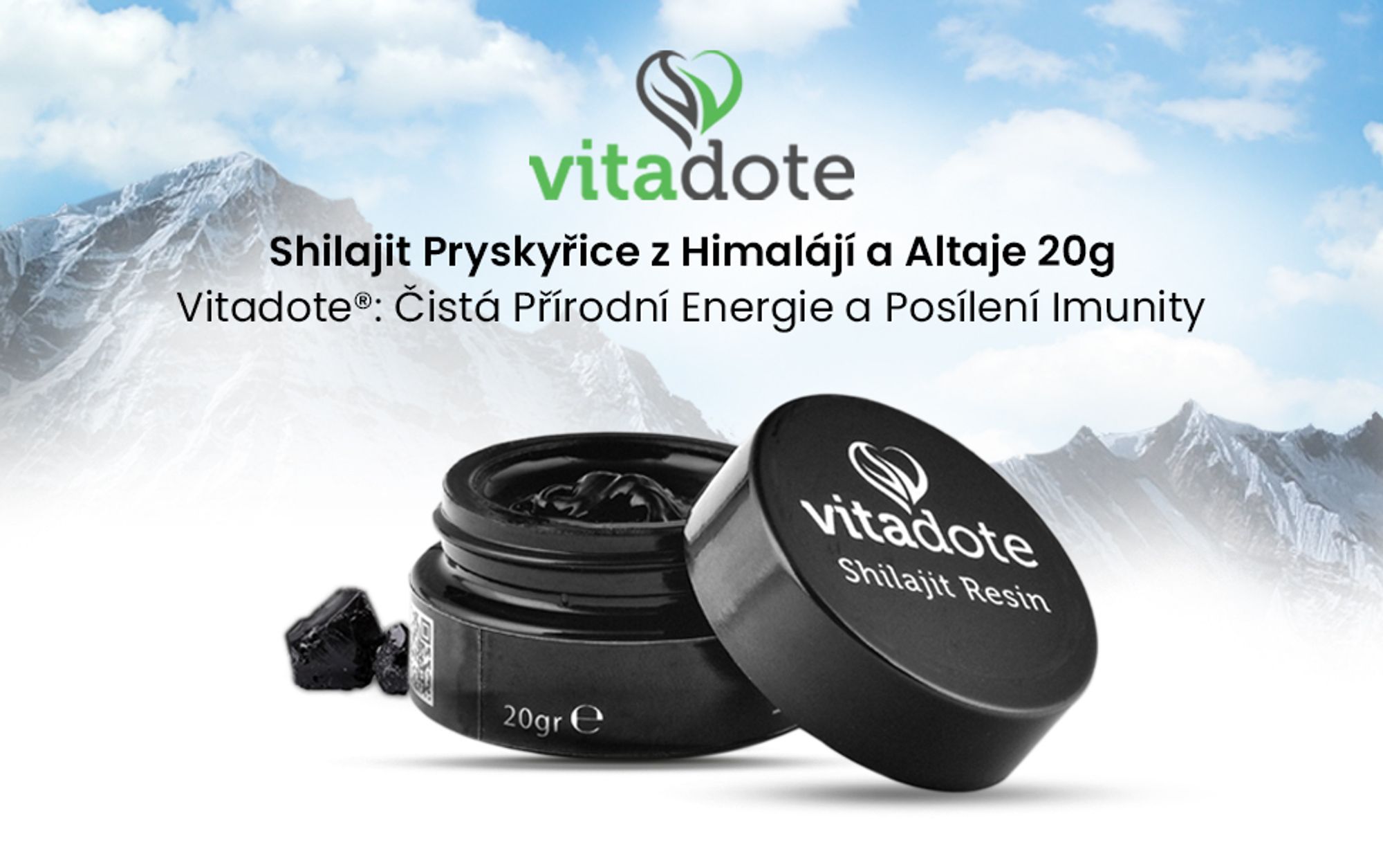 Vitadote® Shilajit: Čistá přírodní energie a posílení imunity