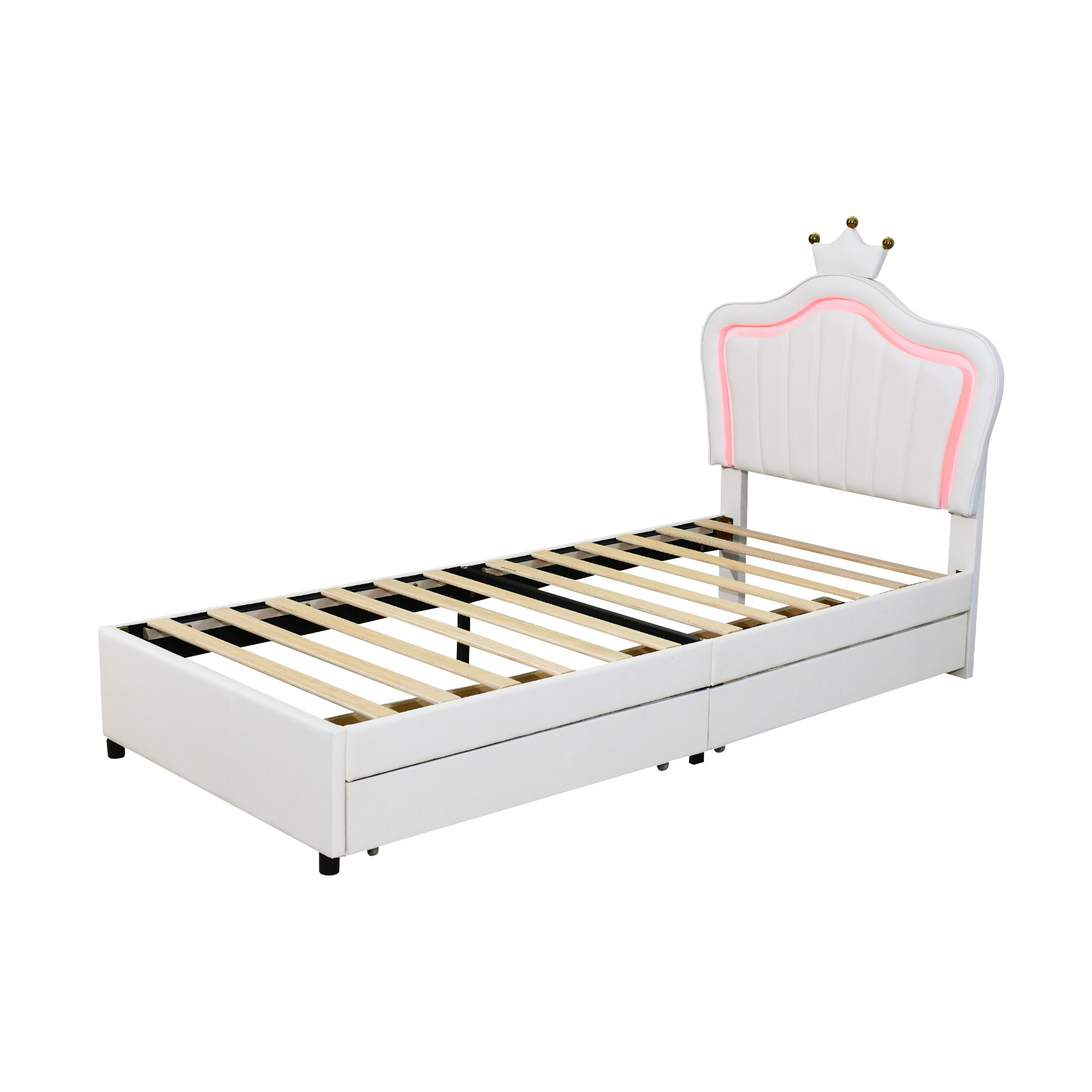Bett mit Schubladen