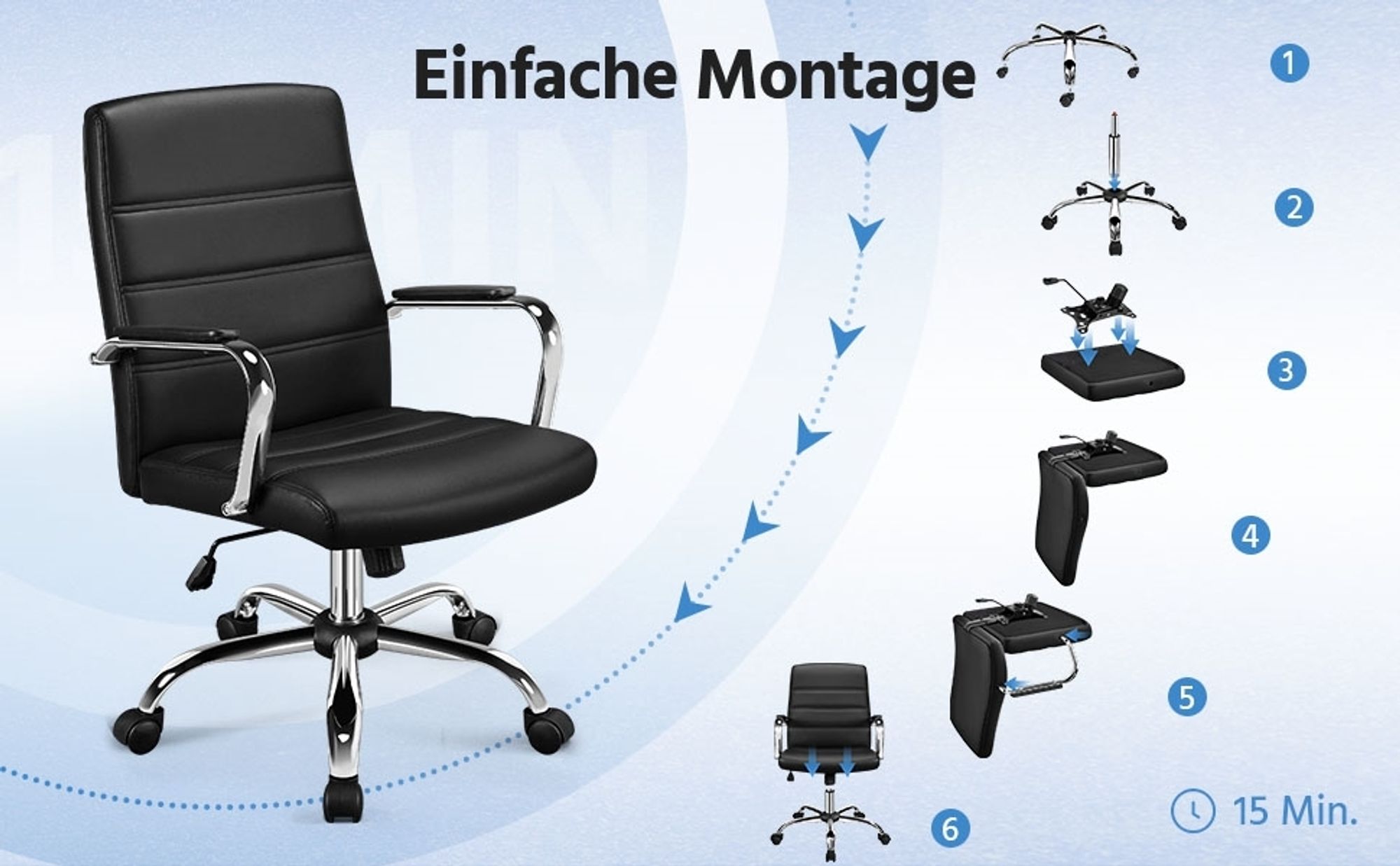 Stuhl einfache Montage