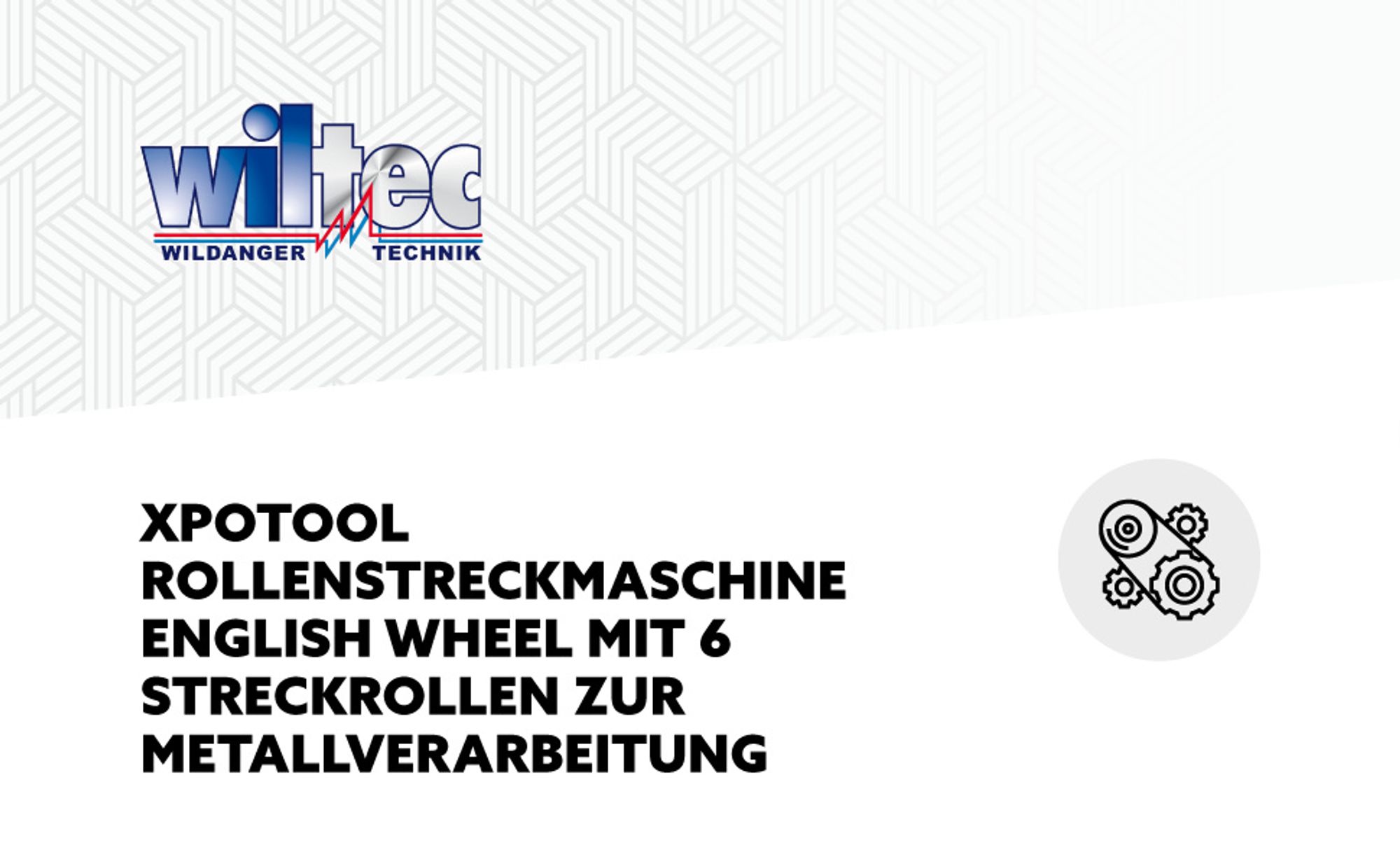 Wiltec Rollenstreckmaschine bis 15 mm Blechstärke, English Wheel mit 6 Streckrollen zur Metallverarbeitung, Blechbearbeitung