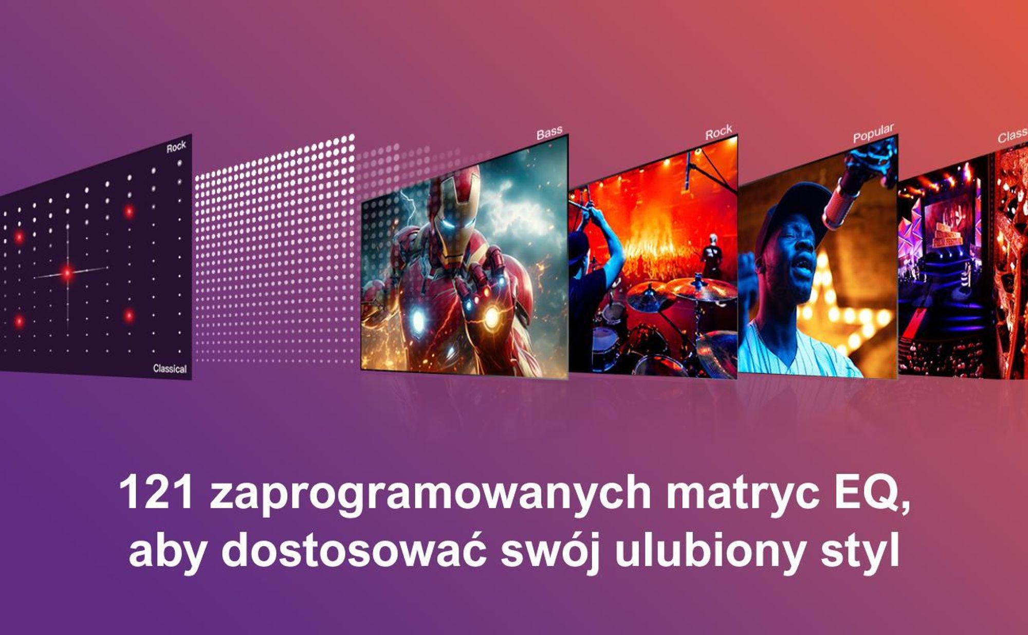 ULTIMEA 2.1-kanałowy soundbar do telewizora z regulowanym basem, sterowaniem za pomocą aplikacji, soundbar typu „wszystko w jednym”, głośnik telewizyjny Bluetooth 5.4, Poseidon M20