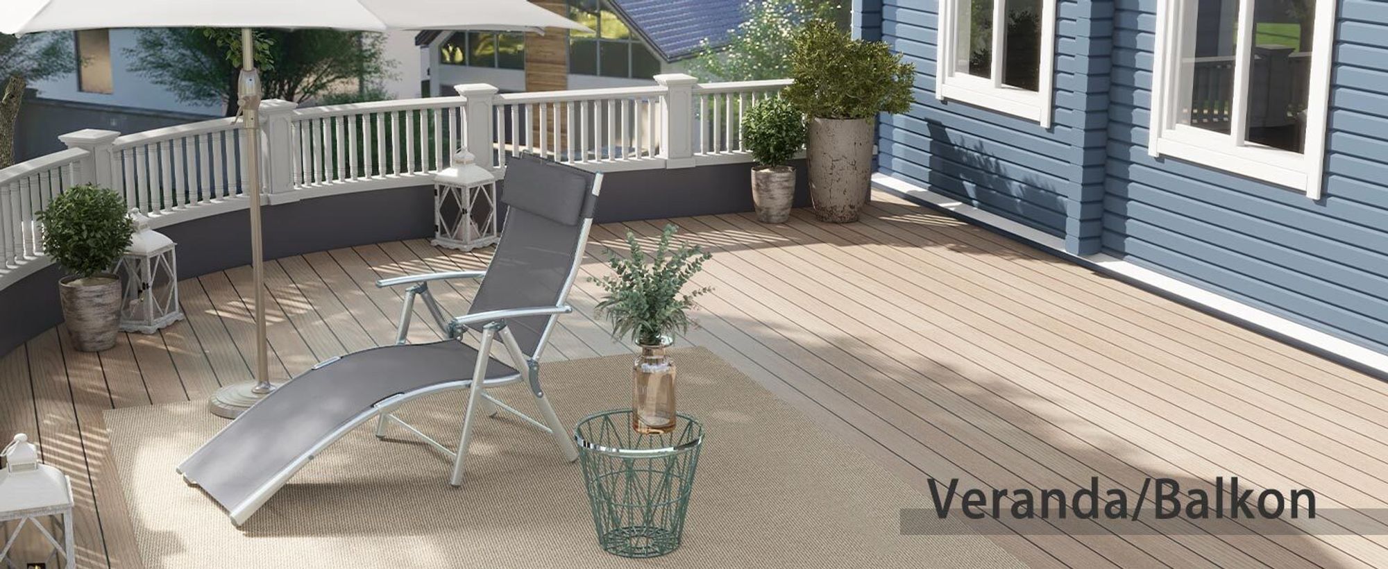 Outsunny Sonnenliege Liegestuhl Gartenliege 7 Positionen verstellbar Grau