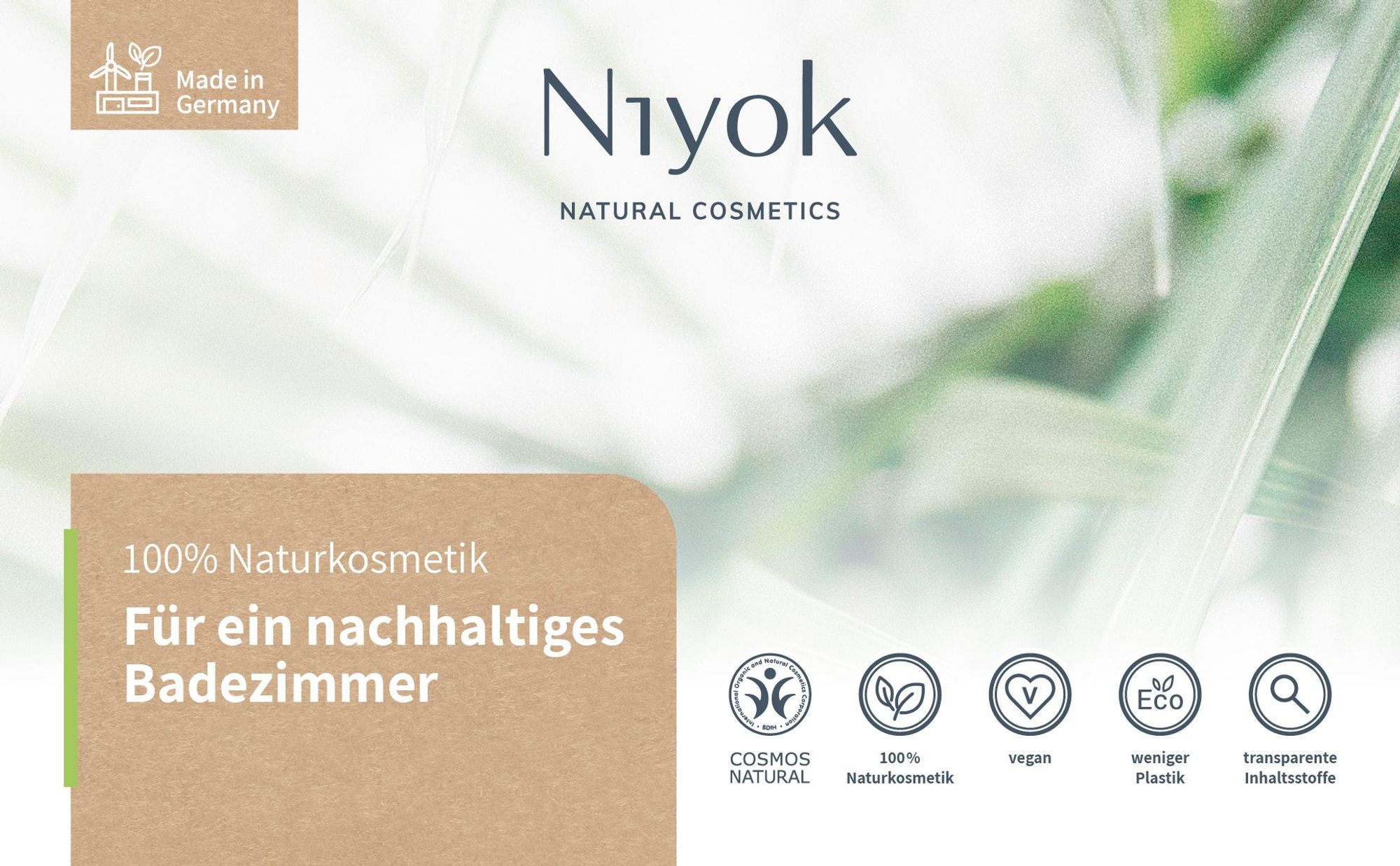 Niyok Mundziehöl aus Bio Kokosöl "Pfefferminze"(200ml) Mundspülung mit ätherischen Ölen Bio Kokos Ölziehkur gegen Karies, Zahnstein & Mundgeruch vegan
