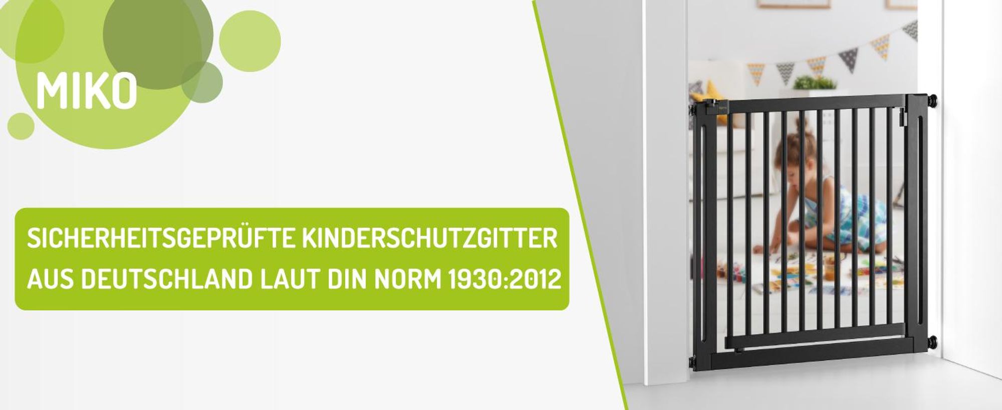 BOMI Miko – Türschutzgitter aus Buchenholz, nach DIN EN 1930:2012