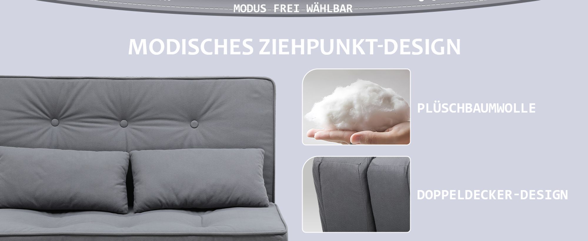 COMHOMA Relaxsessel Bodensofa Klappbar Bodensessel mit Schlaffunktion Lazy Sofa, gepolsert mit 5-stufig Verstellbarer Rückenlehne beige