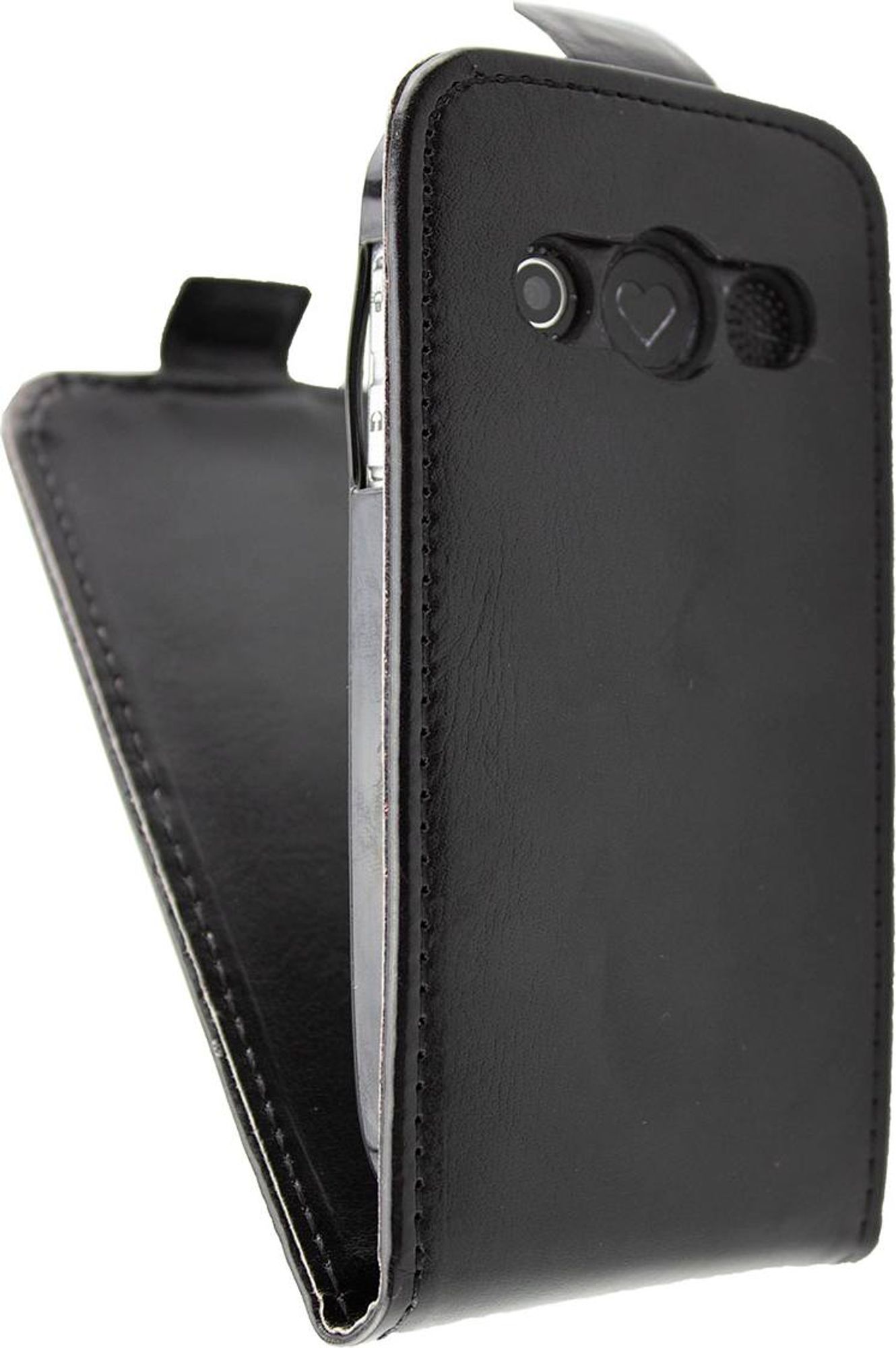 caseroxx Schutz Tasche Hülle Flip Cover kompatibel mit Emporia Euphoria V50 / Active V50 4G, Smartphone Tasche Flip Cover in schwarz Bild 3