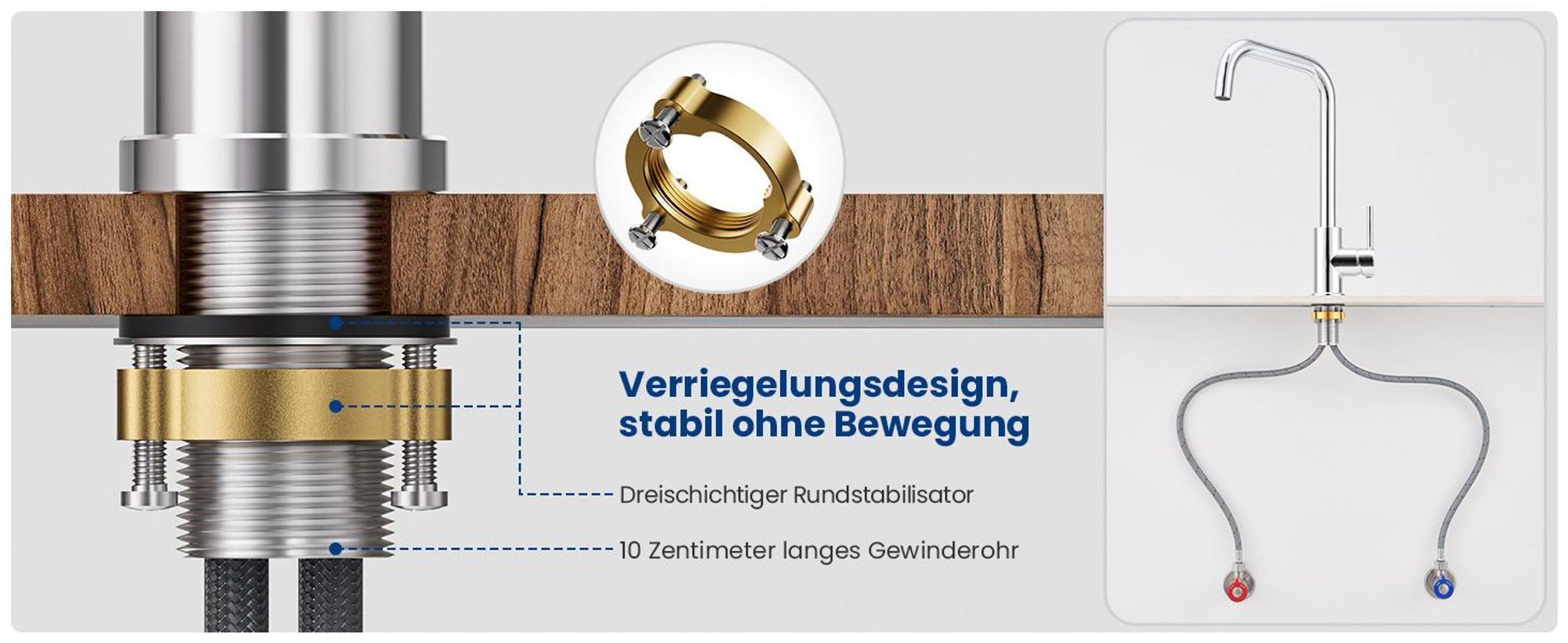 Wassersparend Küchenarmatur Edelstahl, 7-Form Spültischarmatur,360° Drehbar Niederdruck Küchenarmatur,  Cecipa, Einhandmischer für Kleinspeicher,Chrom