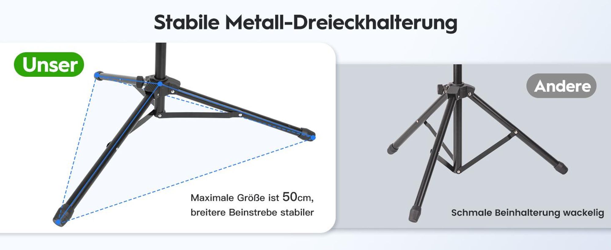 Notenständer, Notenpult, Musikständer, Orchesterpult, Notenstativ, höhenverstellbar 68-136.5cm, mit Tragetasche Music Stand für Kinder und Erwachsene