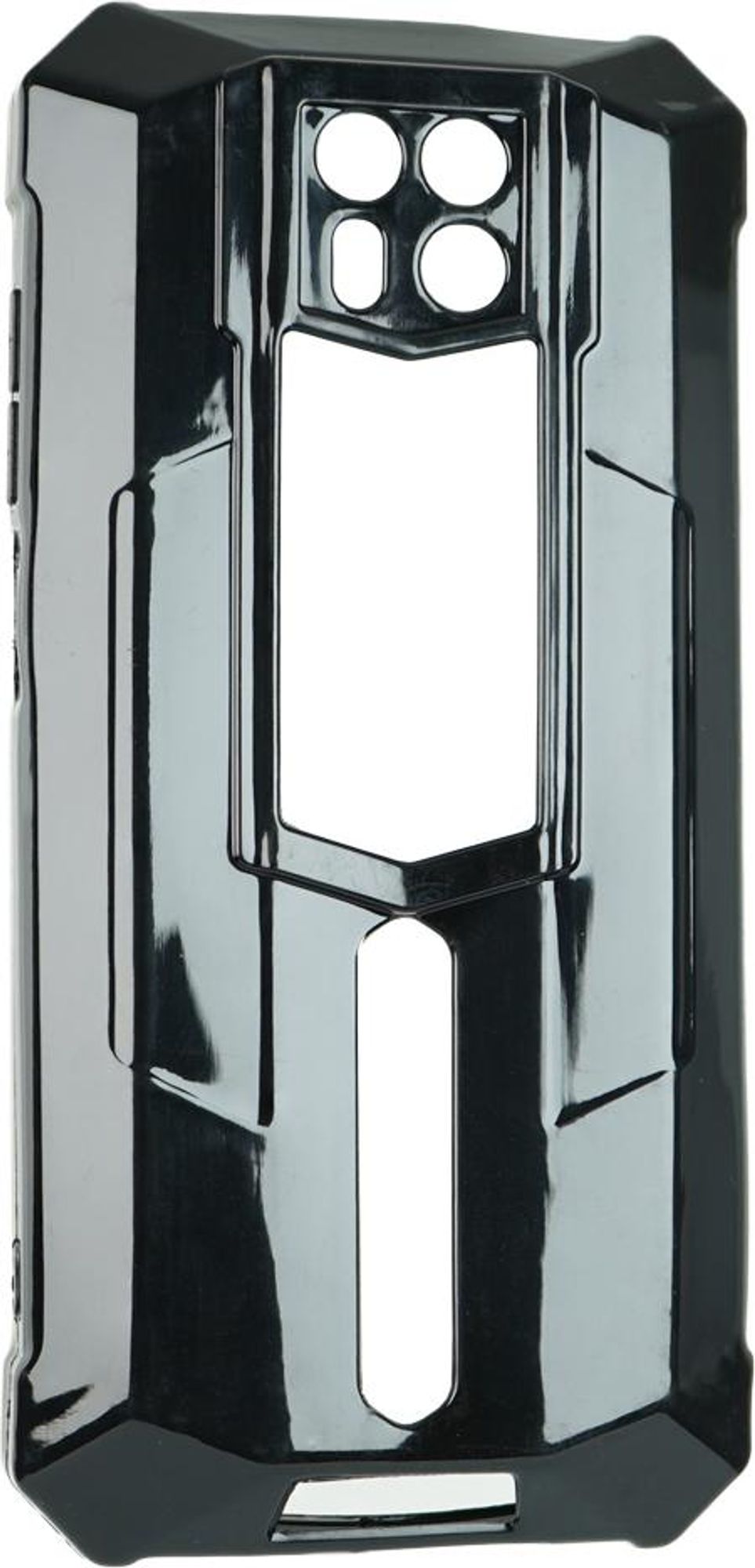 caseroxx Schutz-Hülle TPU-Hülle kompatibel mit Ulefone Armor 24, Gummi Handy Tasche schwarz Bild 3