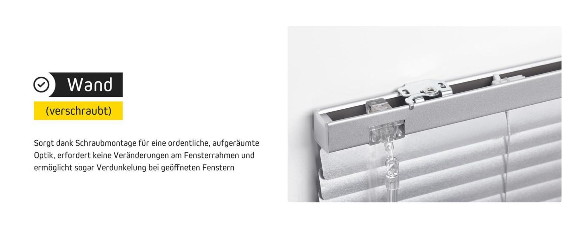 LightLess Aluminium-Jalousie, 25 mm, verdunkelnd, 125 x 150 cm, schwarz matt ohne Bohren, für Fenster & Türen, blackout, Energieeffizient & schallreduzierend, Blicken und Blendlicht JALOUSIESCOUT