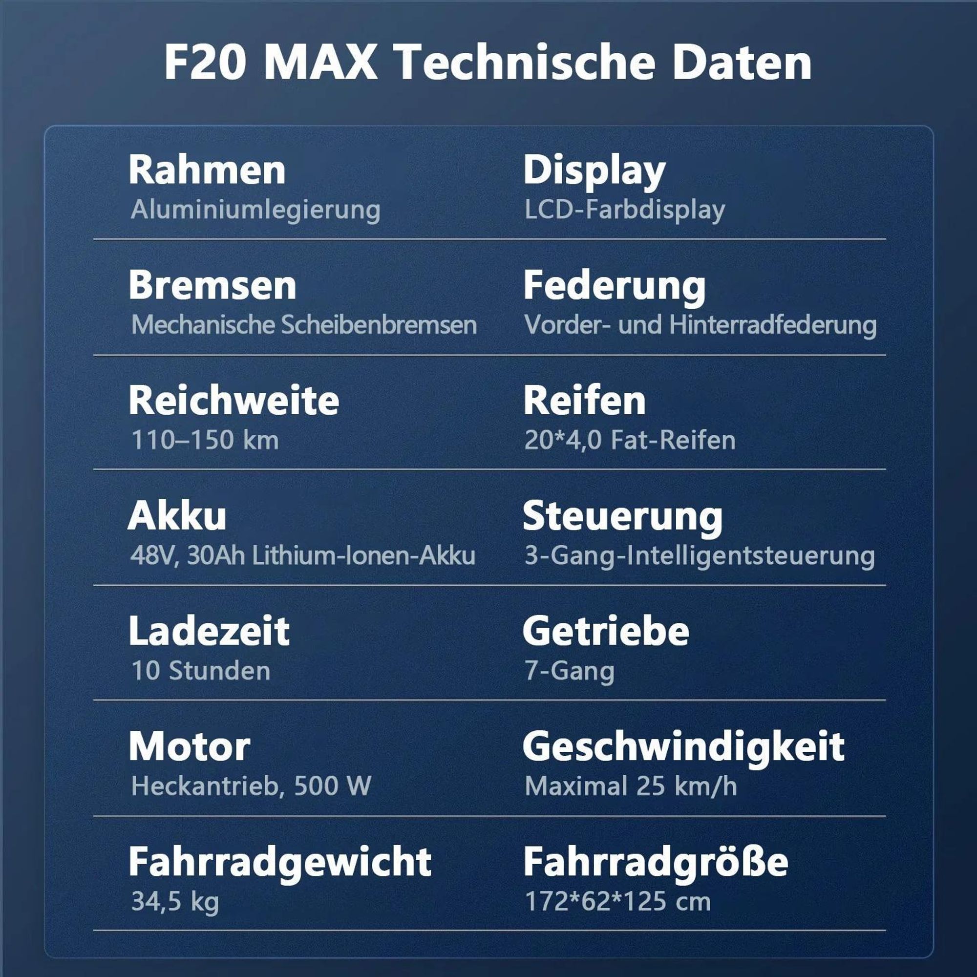 Electric Bike FAFREES F20 Max - Batterie 48V30AH 20" Reifen Mechanische Scheibenbremse - Rot