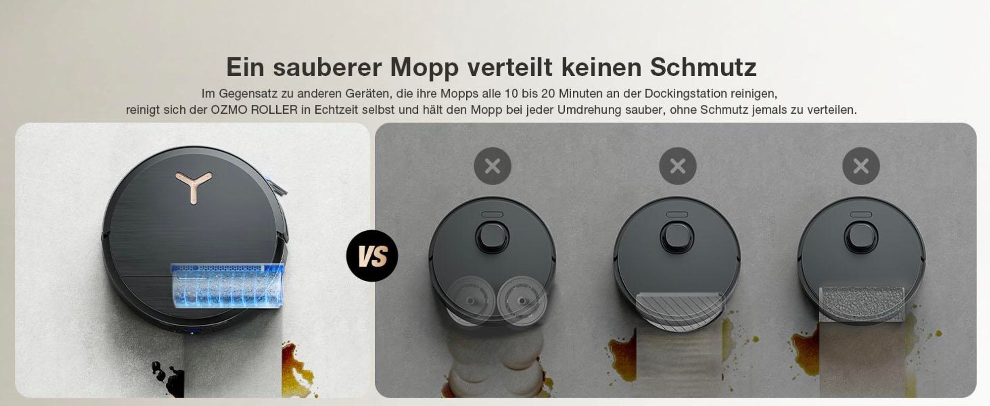 ECOVACS DEEBOT X9 PRO Omni Staubsauger Roboter mit Wischfunktion, 16.600 Pa, OZMO Roller, All-in-One Omni Station, YIKO-GPT Saugroboter, Schwarz