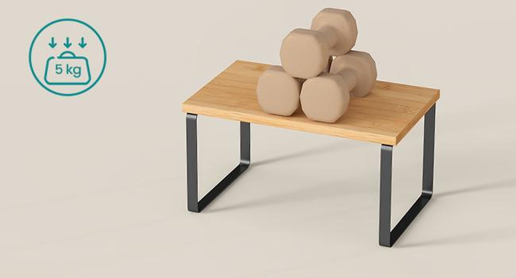 Gewürzregal, 3er Set Küchen-Organizer, Küchenregal, stapelbar, erweiterbar, Metall und Holzwerkstoff, tintenschwarz-naturbeige