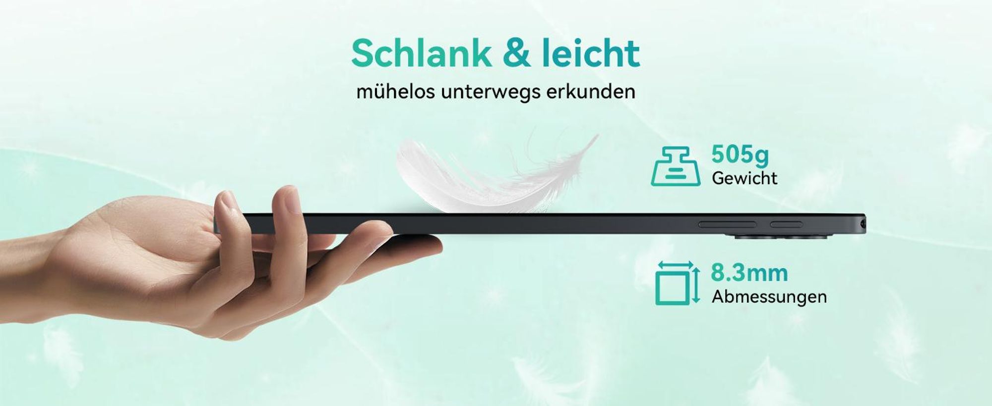 KINGRID T90 Tablet 11 Zoll, Android 16,24GB(8+16)RAM+128GB ROM(2TB TF), 5G WiFi, Stift/Maus/Tastatur, 8000mAh, 16MP+8MP, Widevine L1, Gemini AI Tablet