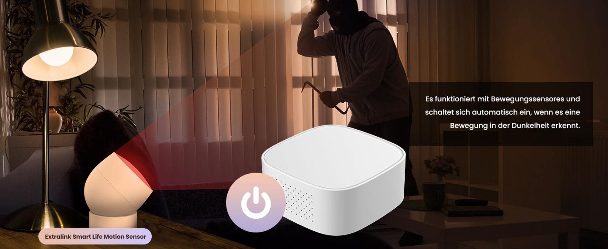 Extralink ZigBee Gateway Hub für Tuya Smart Home Systeme