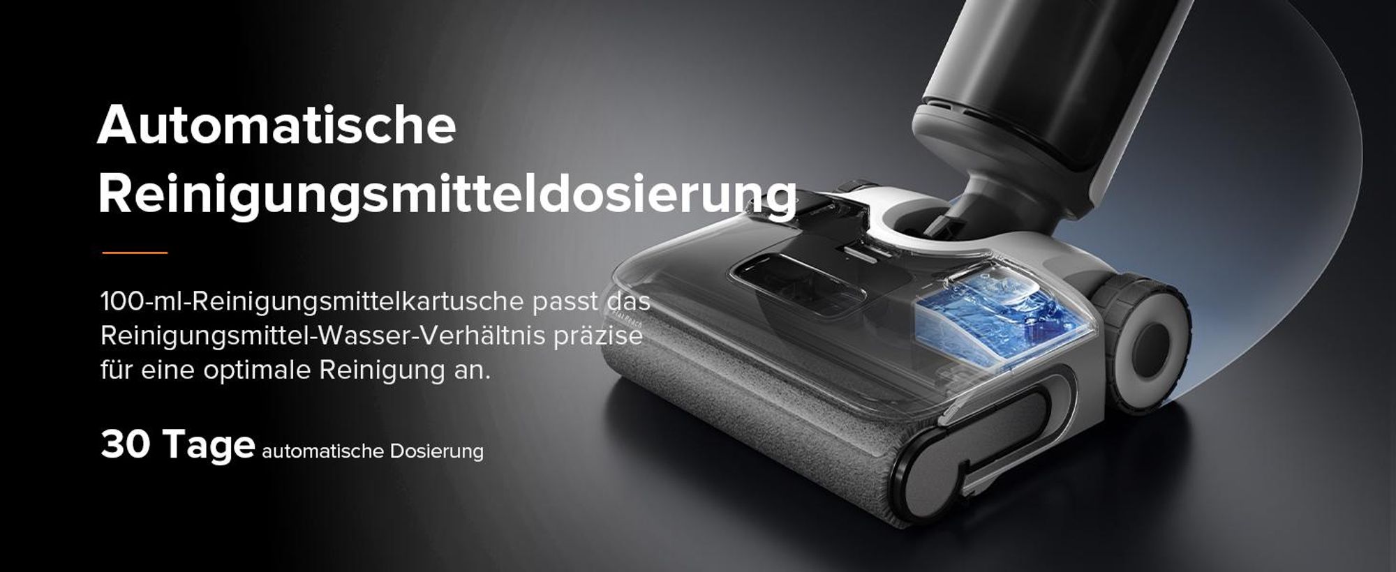 Roborock F25 ALT Nass-Trocken-Staubsauger 20.000 Pa mit KI-unterstützten Rädern, 90°C Heißluft-Schnelltrocknen & Hochtemperatur-Selbstreinigung Mopp